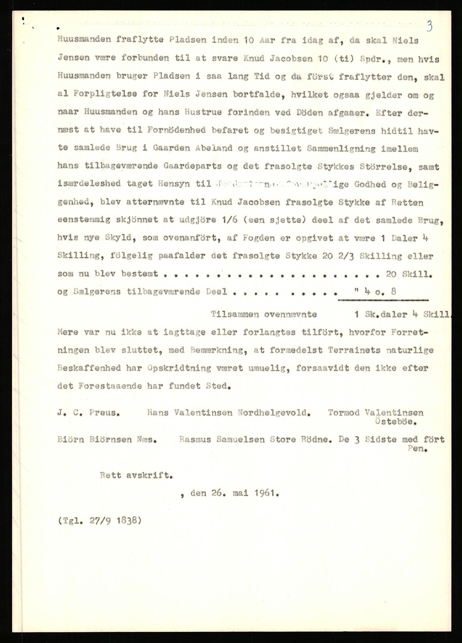 Statsarkivet i Stavanger, AV/SAST-A-101971/03/Y/Yj/L0002: Avskrifter sortert etter gårdsnavn: Amdal indre - Askeland, 1750-1930, p. 315