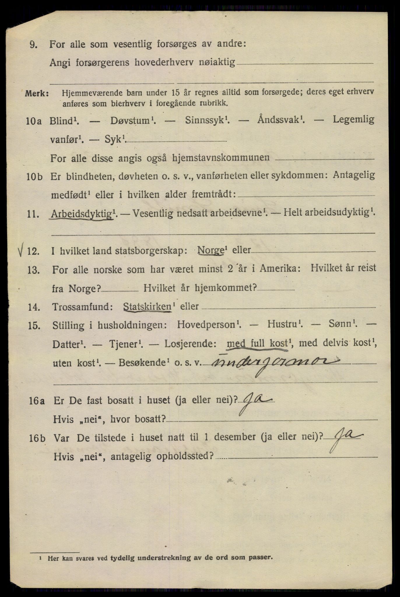 SAO, 1920 census for Kristiania, 1920, p. 542910