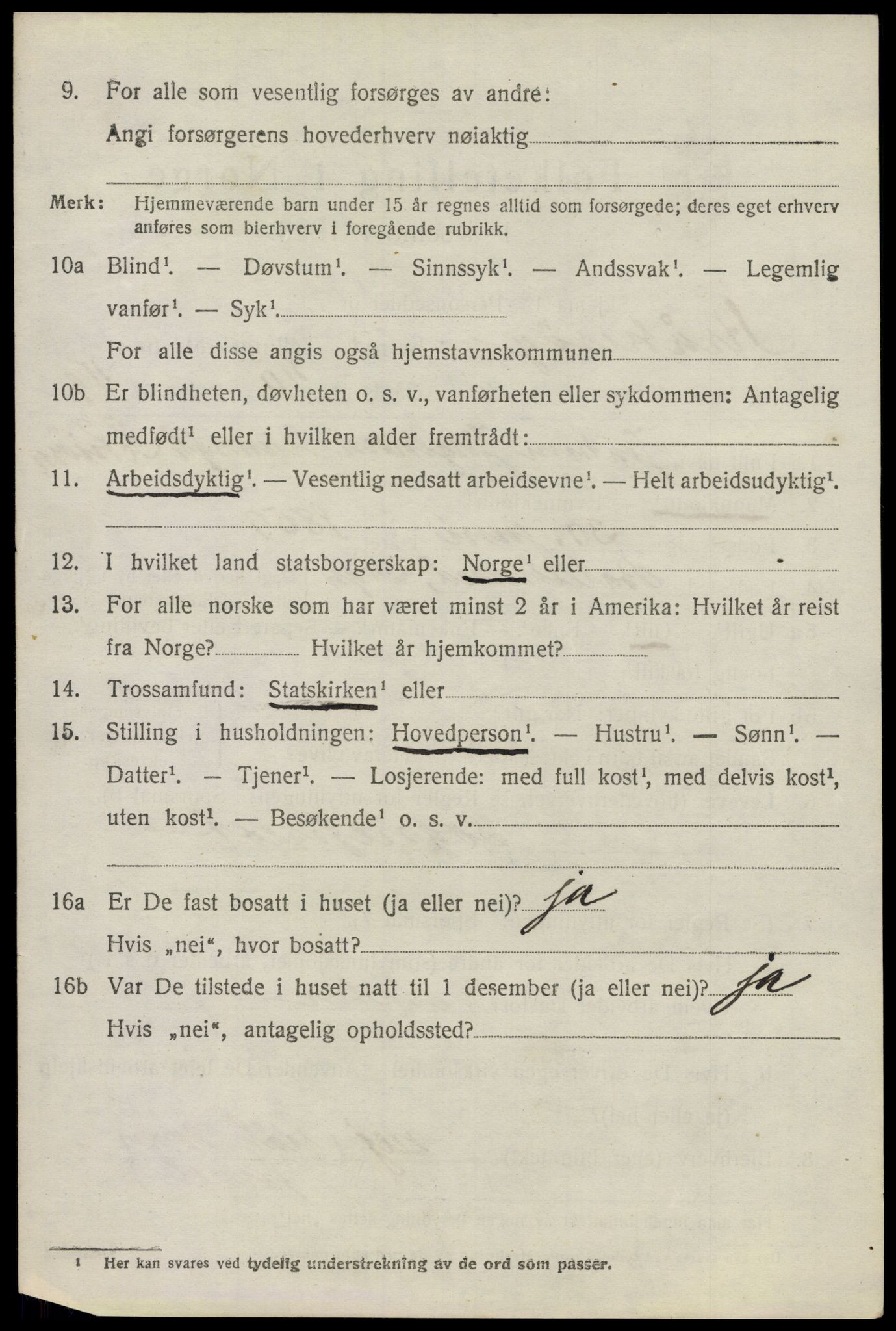 SAO, 1920 census for Kråkerøy, 1920, p. 2585