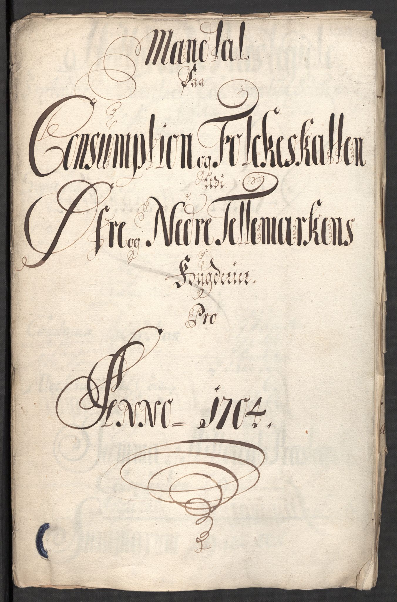 Rentekammeret inntil 1814, Reviderte regnskaper, Fogderegnskap, AV/RA-EA-4092/R36/L2112: Fogderegnskap Øvre og Nedre Telemark og Bamble, 1704, p. 6