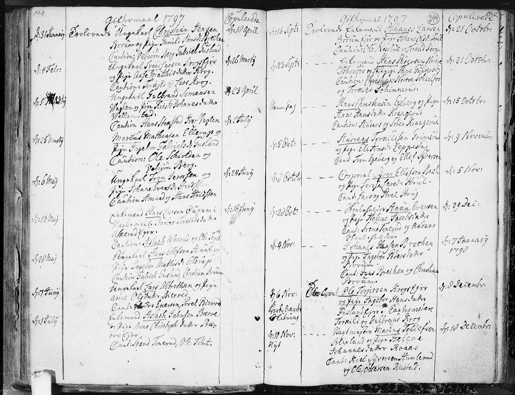 Hobøl prestekontor Kirkebøker, AV/SAO-A-2002/F/Fa/L0001: Parish register (official) no. I 1, 1733-1814, p. 299