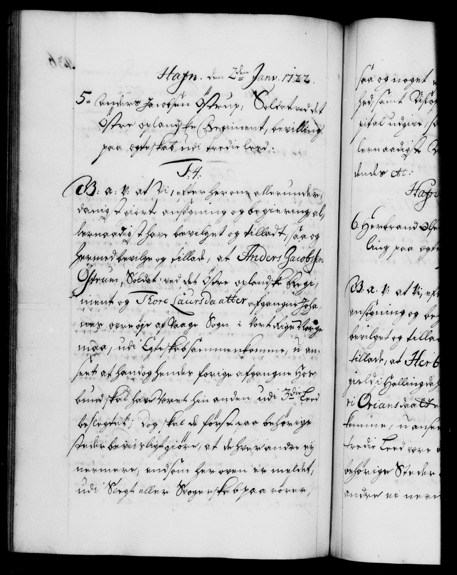 Danske Kanselli 1572-1799, AV/RA-EA-3023/F/Fc/Fca/Fcaa/L0023: Norske registre, 1720-1722, p. 436b