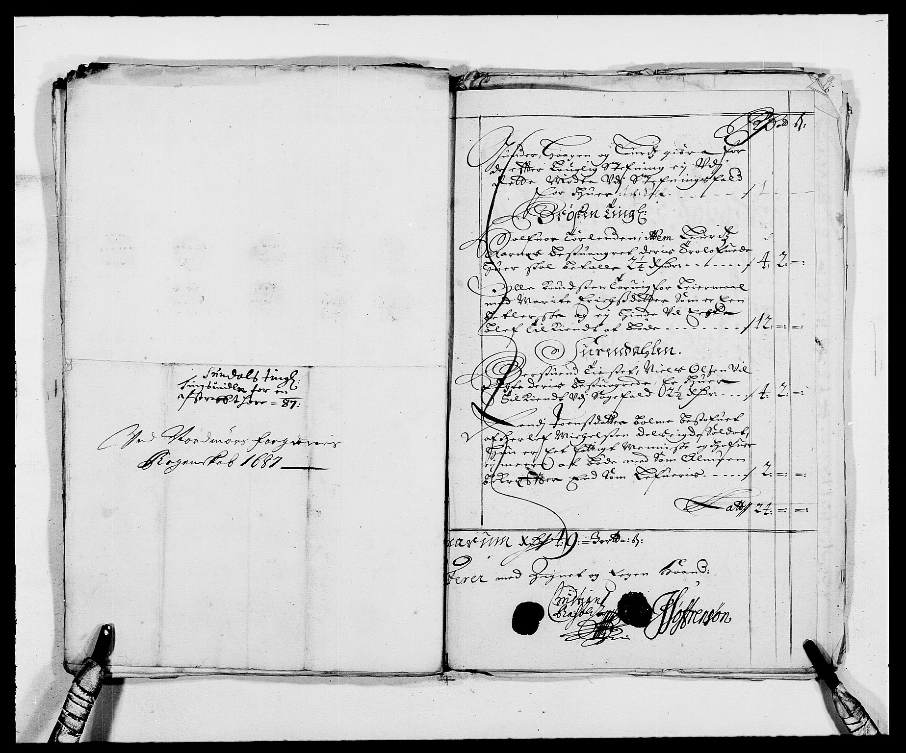 Rentekammeret inntil 1814, Reviderte regnskaper, Fogderegnskap, AV/RA-EA-4092/R56/L3733: Fogderegnskap Nordmøre, 1687-1689, p. 113