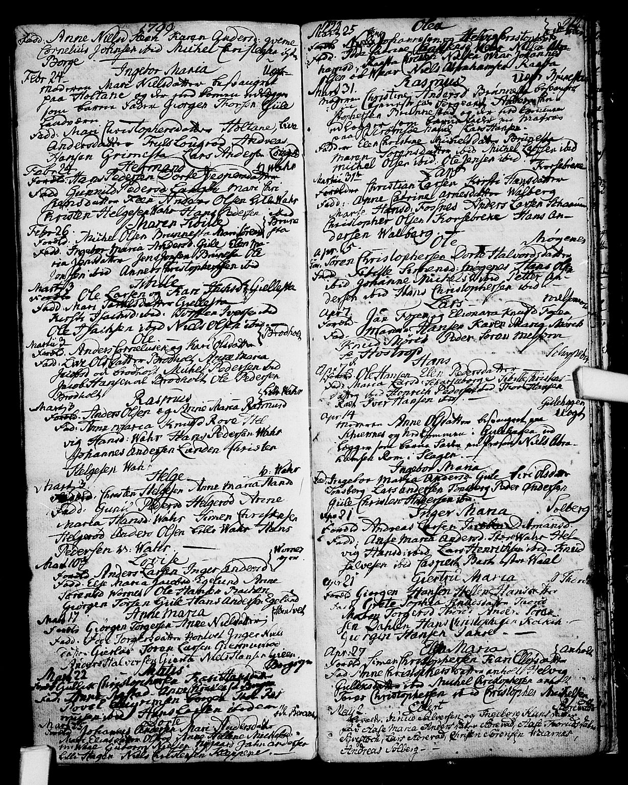 Stokke kirkebøker, SAKO/A-320/F/Fa/L0003: Parish register (official) no. I 3, 1771-1803, p. 212