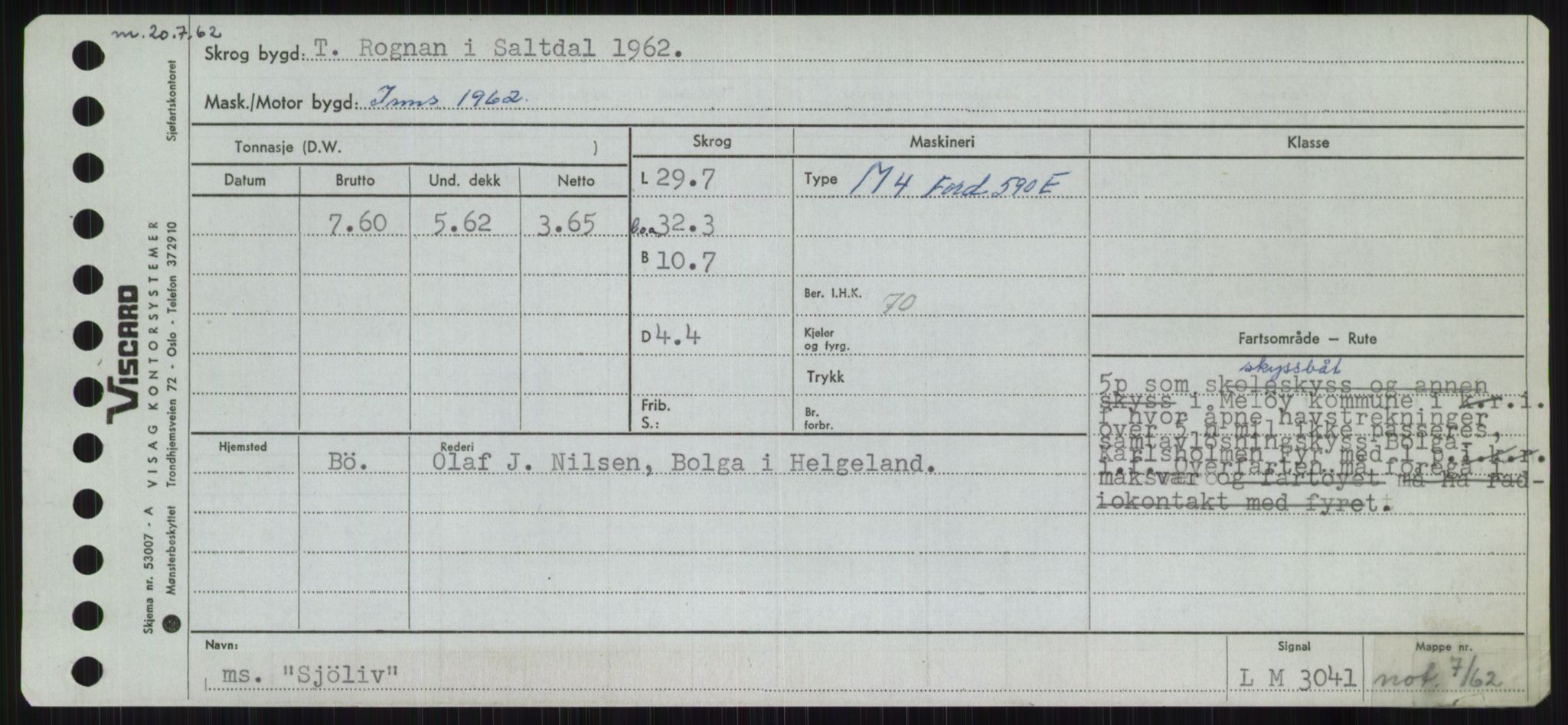 Sjøfartsdirektoratet med forløpere, Skipsmålingen, AV/RA-S-1627/H/Ha/L0005/0001: Fartøy, S-Sven / Fartøy, S-Skji, p. 557