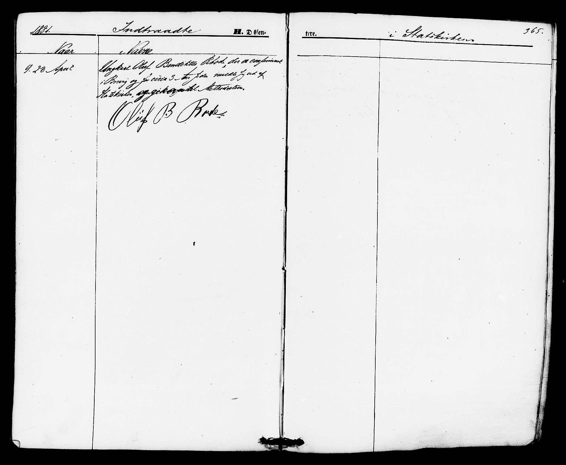 Brevik kirkebøker, SAKO/A-255/F/Fa/L0006: Parish register (official) no. 6, 1866-1881, p. 365