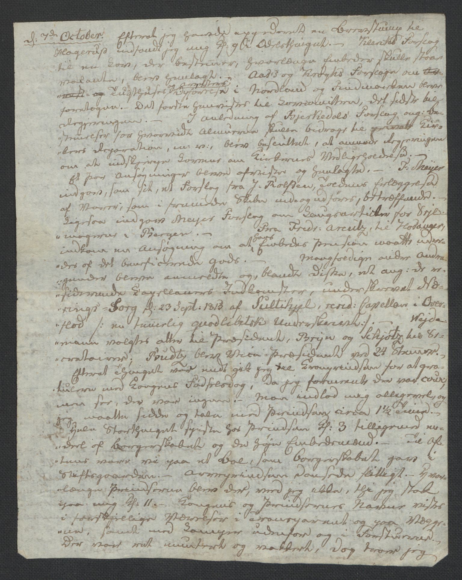 Christie, Wilhelm Frimann Koren, AV/RA-PA-0014/F/L0005: Christies dokumenter fra Stortinget, 1815-1816, p. 94