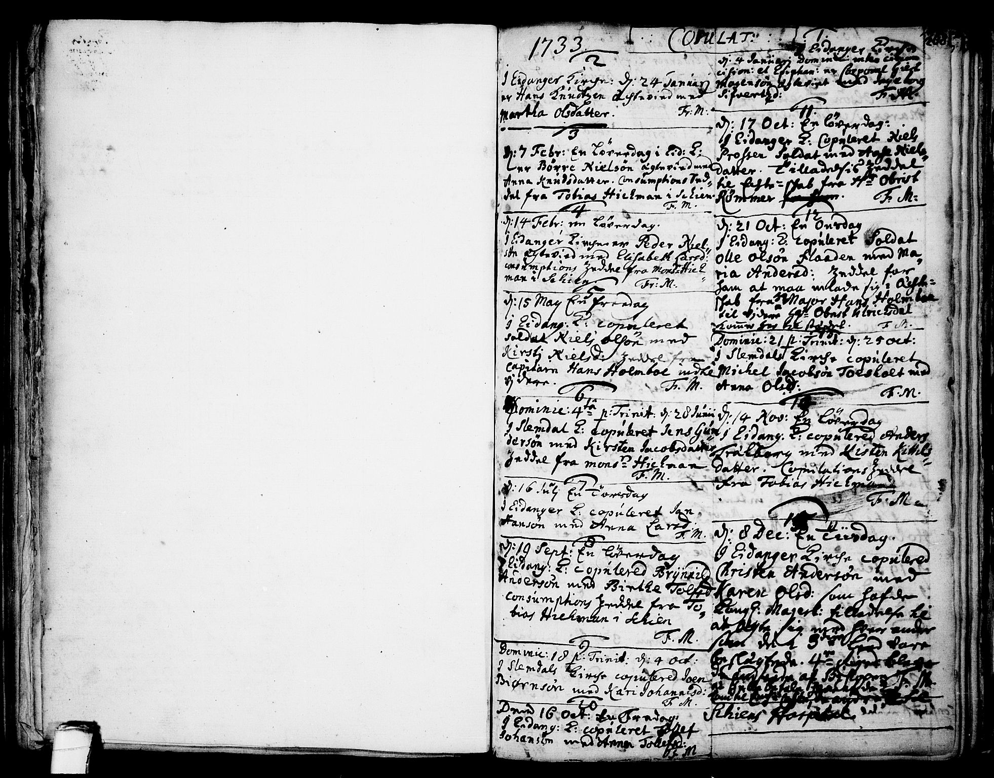 Eidanger kirkebøker, SAKO/A-261/F/Fa/L0004: Parish register (official) no. 4, 1733-1759, p. mangler-268