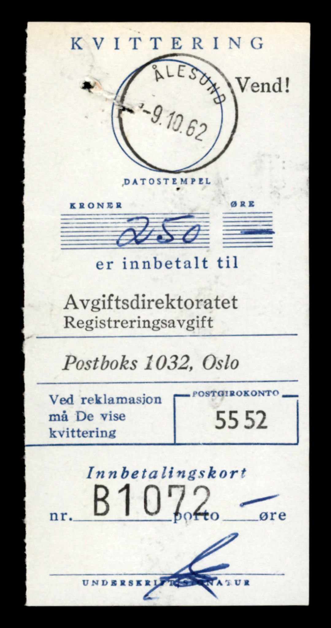 Møre og Romsdal vegkontor - Ålesund trafikkstasjon, SAT/A-4099/F/Fe/L0009: Registreringskort for kjøretøy T 896 - T 1049, 1927-1998, p. 415