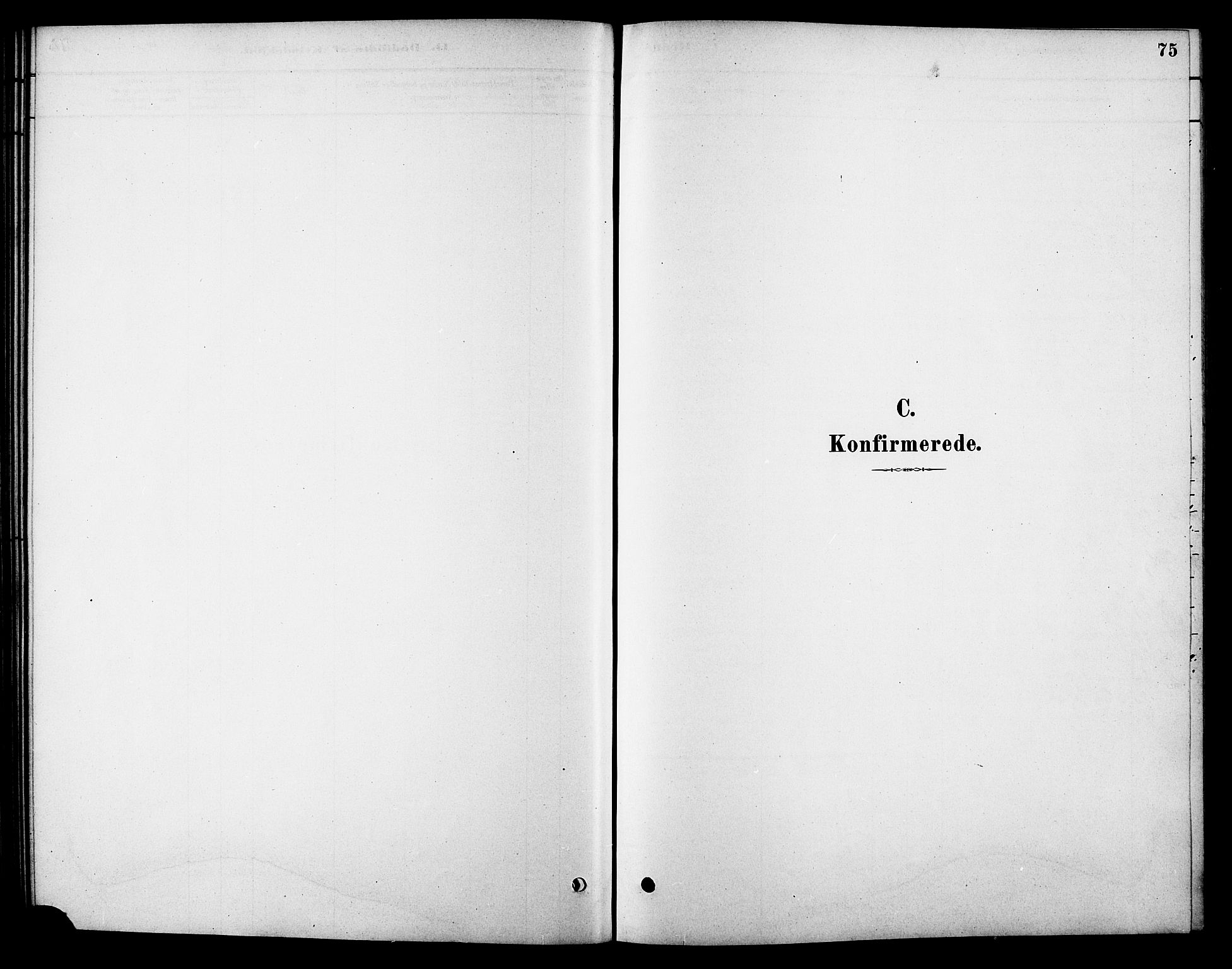 Ministerialprotokoller, klokkerbøker og fødselsregistre - Sør-Trøndelag, SAT/A-1456/688/L1024: Parish register (official) no. 688A01, 1879-1890, p. 75