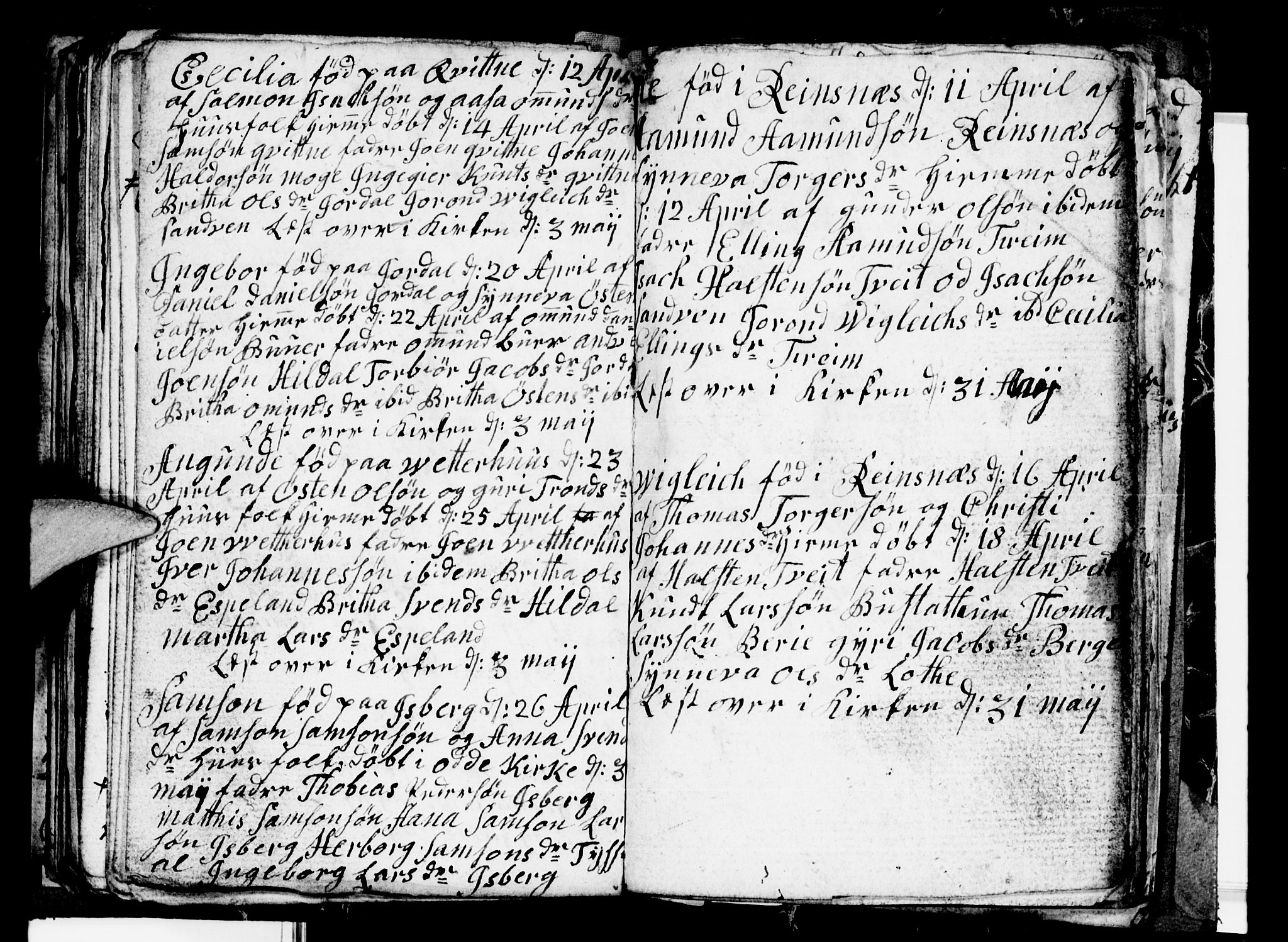 Odda Sokneprestembete, AV/SAB-A-77201/H/Hab: Parish register (copy) no. A 3, 1792-1797, p. 84