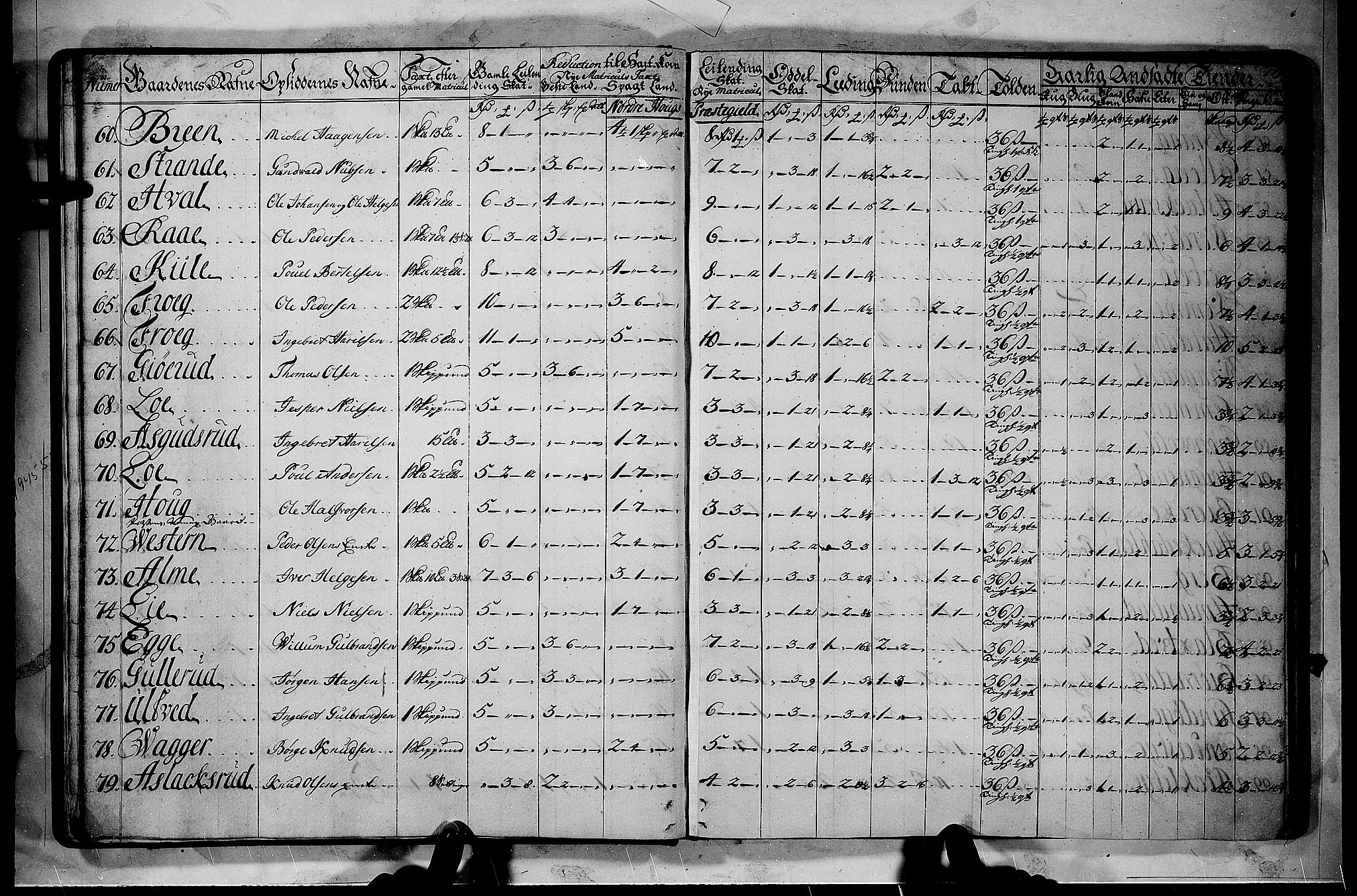 Rentekammeret inntil 1814, Realistisk ordnet avdeling, AV/RA-EA-4070/N/Nb/Nbf/L0110: Ringerike og Hallingdal matrikkelprotokoll, 1723, p. 9b-10a