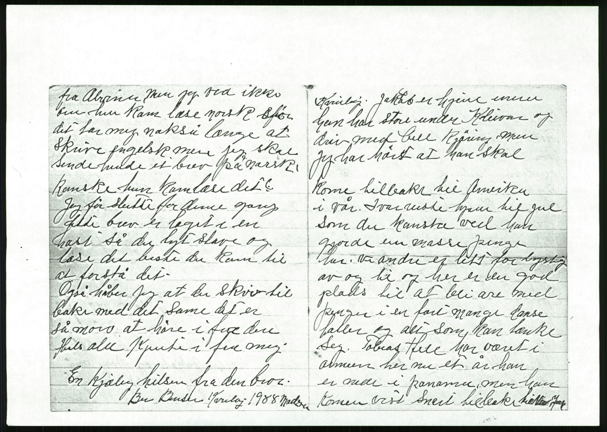 Samlinger til kildeutgivelse, Amerikabrevene, RA/EA-4057/F/L0028: Innlån fra Vest-Agder , 1838-1914, p. 142