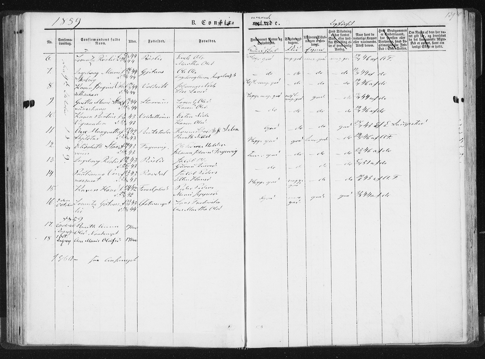 Ministerialprotokoller, klokkerbøker og fødselsregistre - Nord-Trøndelag, AV/SAT-A-1458/744/L0418: Parish register (official) no. 744A02, 1843-1866, p. 139