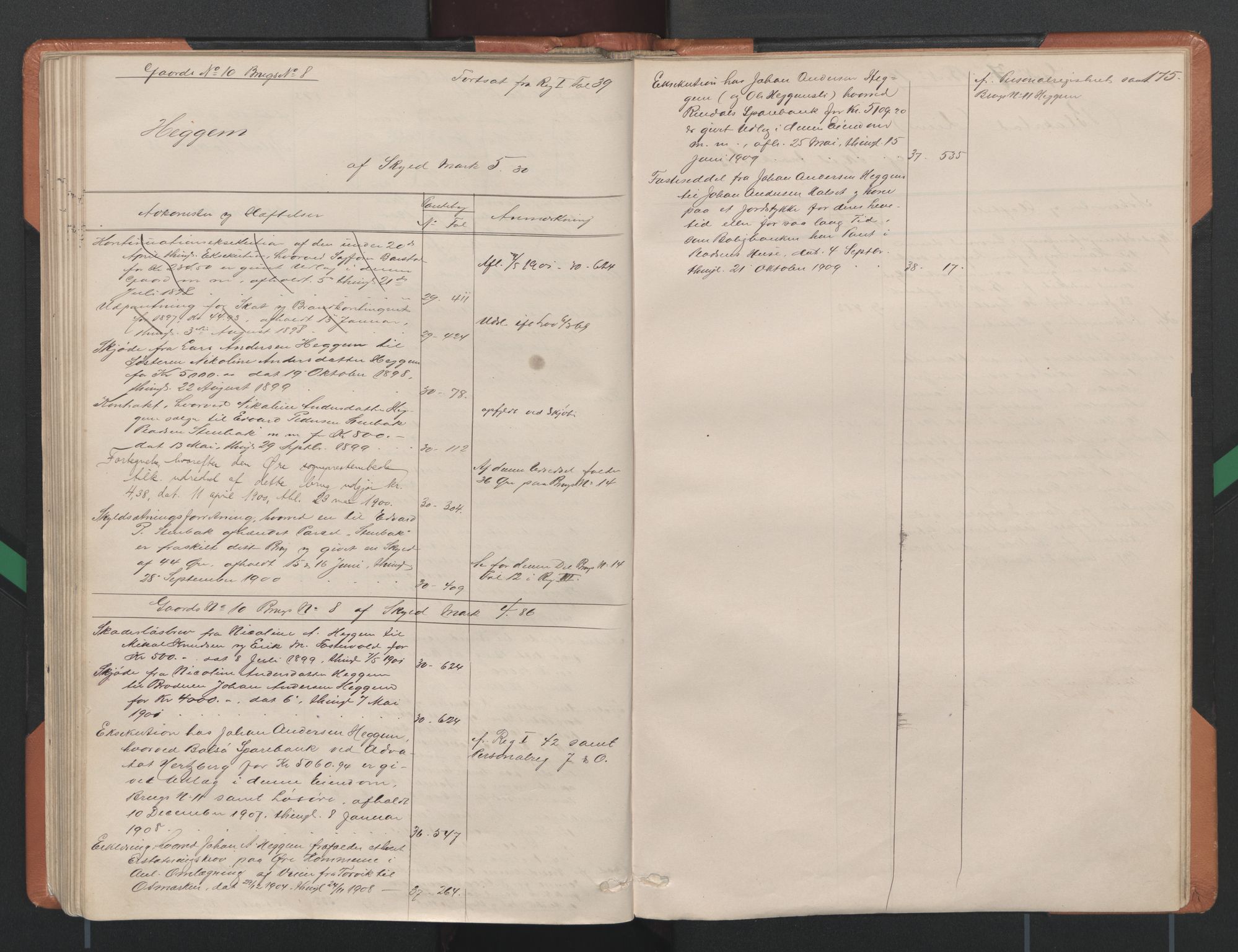 Nordmøre sorenskriveri, AV/SAT-A-4132/1/2/2A/L0010: Mortgage register no. 10, 1878-1909, p. 175