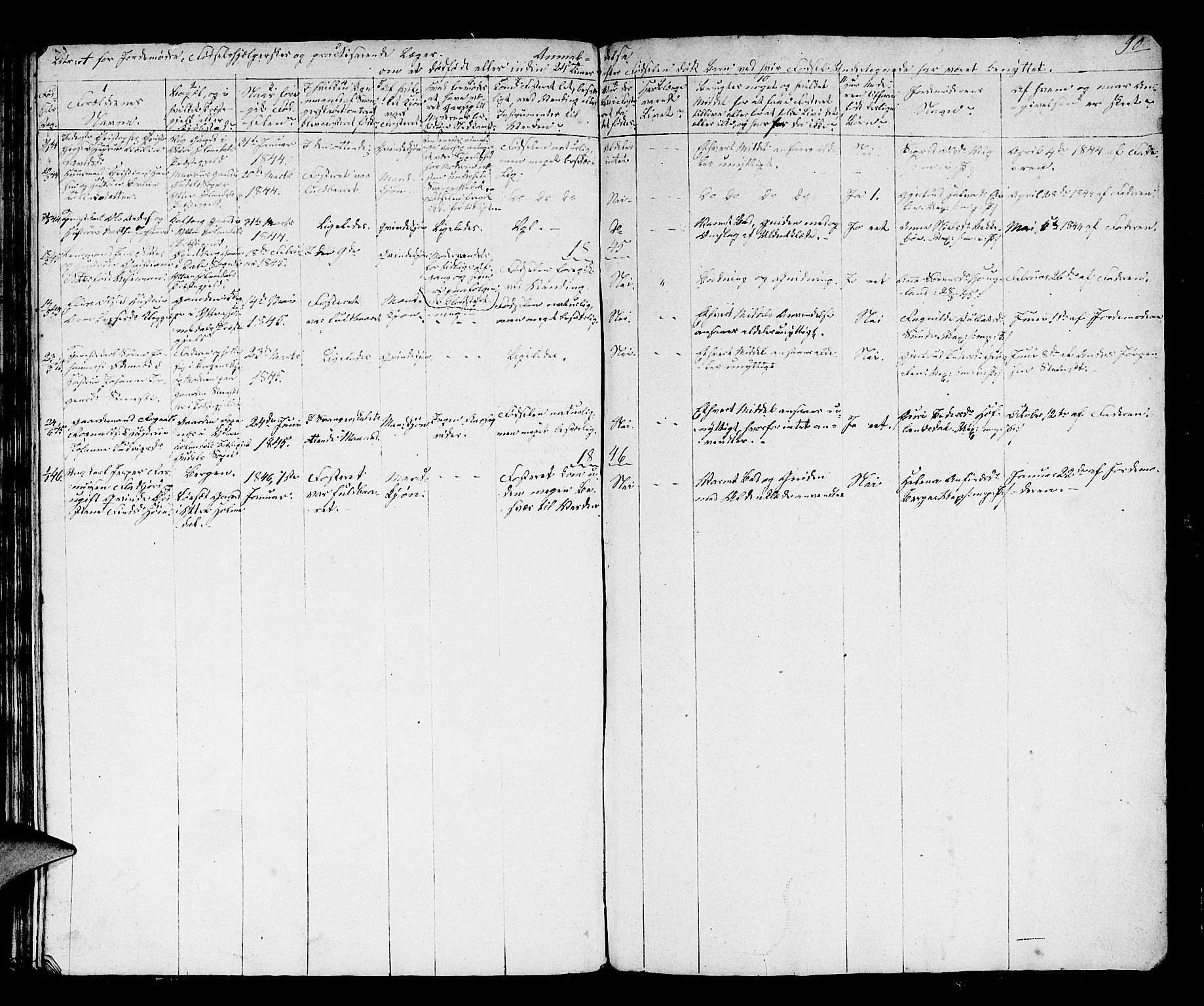 Fjaler sokneprestembete, SAB/A-79801/H/Hab/Haba/L0001: Parish register (copy) no. A 1, 1836-1846, p. 89