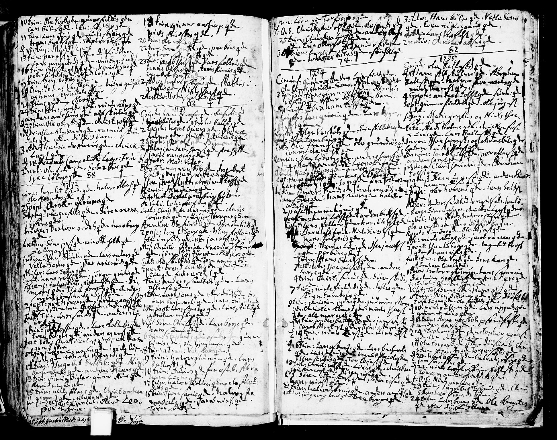 Gjerpen kirkebøker, SAKO/A-265/F/Fa/L0001: Parish register (official) no. I 1, 1681-1746