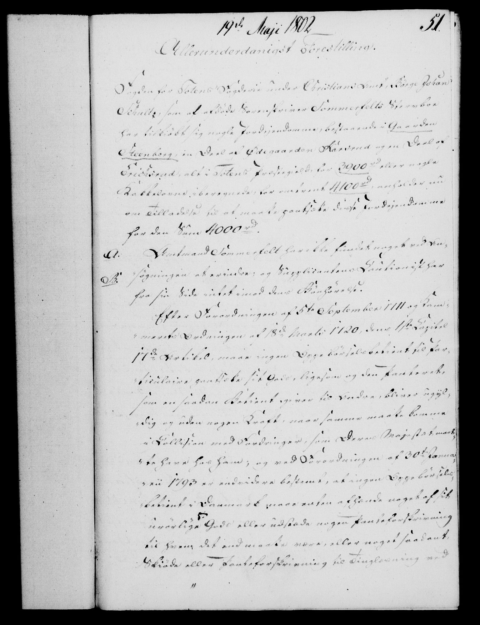 Rentekammeret, Kammerkanselliet, RA/EA-3111/G/Gf/Gfa/L0084: Norsk relasjons- og resolusjonsprotokoll (merket RK 52.84), 1802, p. 333