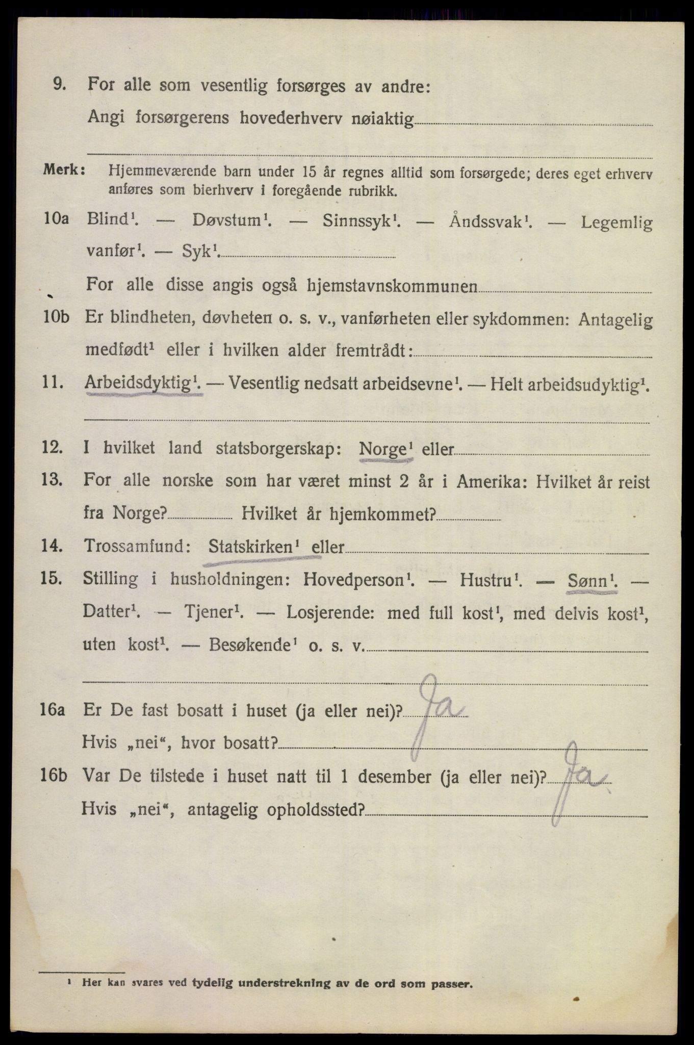 SAKO, 1920 census for Norderhov, 1920, p. 25107