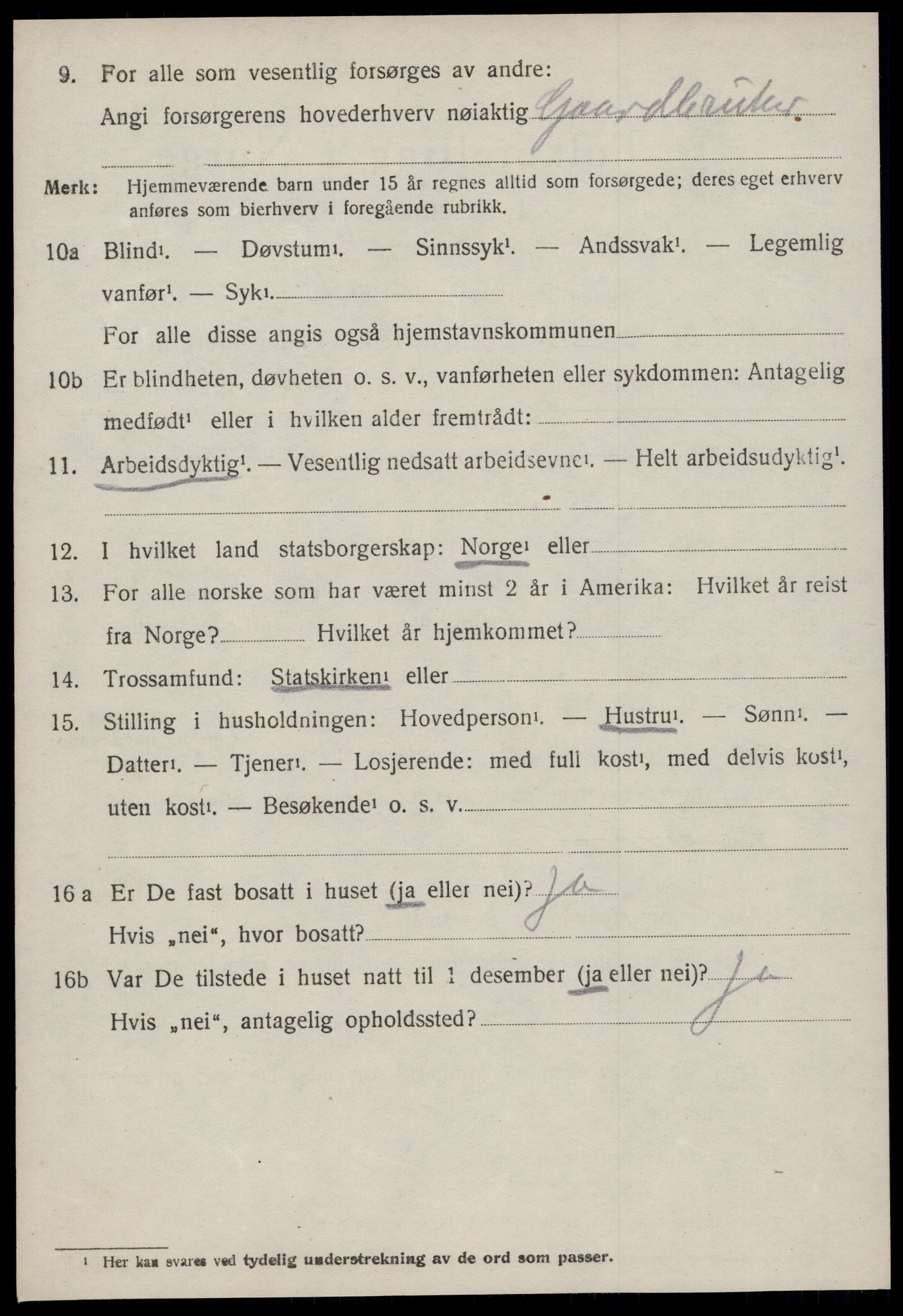 SAT, 1920 census for Skodje, 1920, p. 666