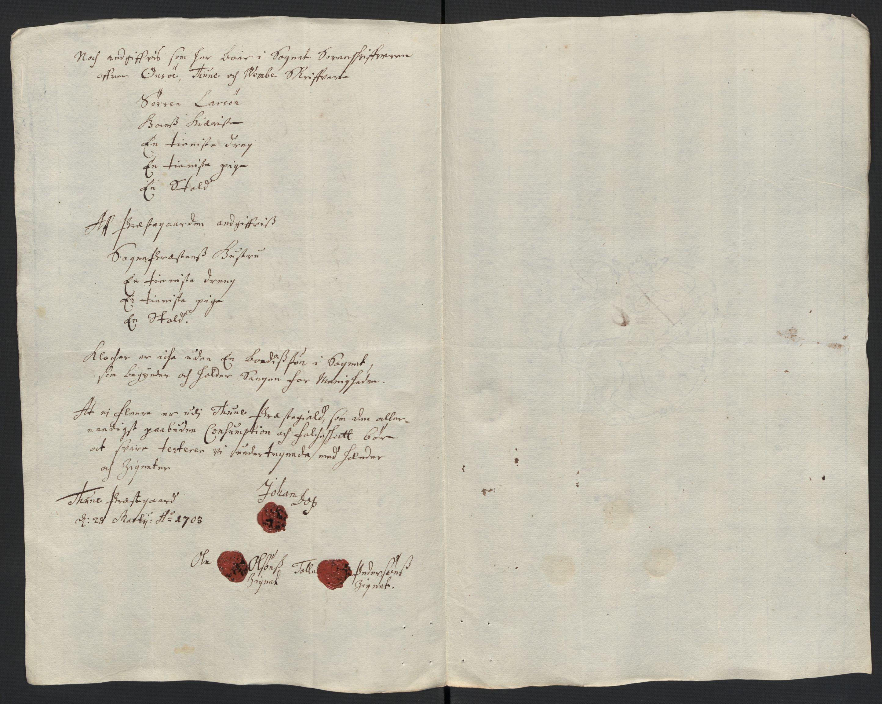 Rentekammeret inntil 1814, Reviderte regnskaper, Fogderegnskap, AV/RA-EA-4092/R04/L0132: Fogderegnskap Moss, Onsøy, Tune, Veme og Åbygge, 1703-1704, p. 85