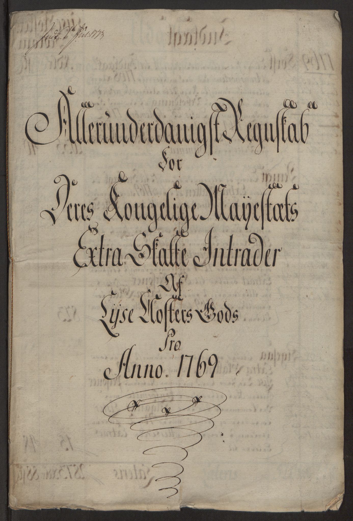 Rentekammeret inntil 1814, Reviderte regnskaper, Fogderegnskap, RA/EA-4092/R50/L3180: Ekstraskatten Lyse kloster, 1762-1783, p. 209