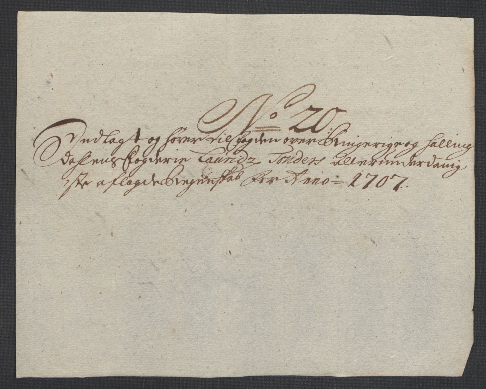 Rentekammeret inntil 1814, Reviderte regnskaper, Fogderegnskap, AV/RA-EA-4092/R22/L1466: Fogderegnskap Ringerike, Hallingdal og Buskerud, 1707, p. 269