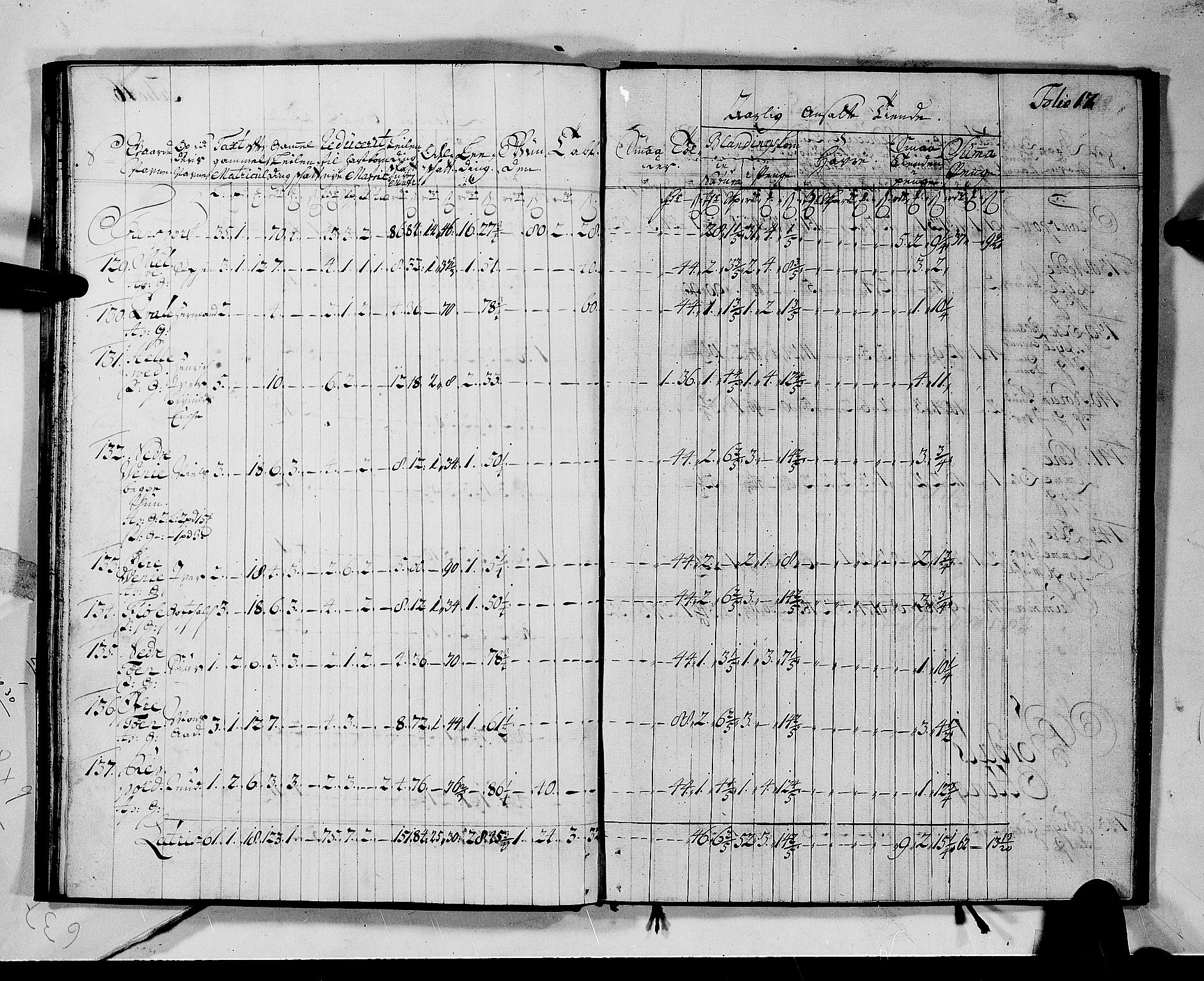 Rentekammeret inntil 1814, Realistisk ordnet avdeling, RA/EA-4070/N/Nb/Nbf/L0142: Voss matrikkelprotokoll, 1723, p. 18