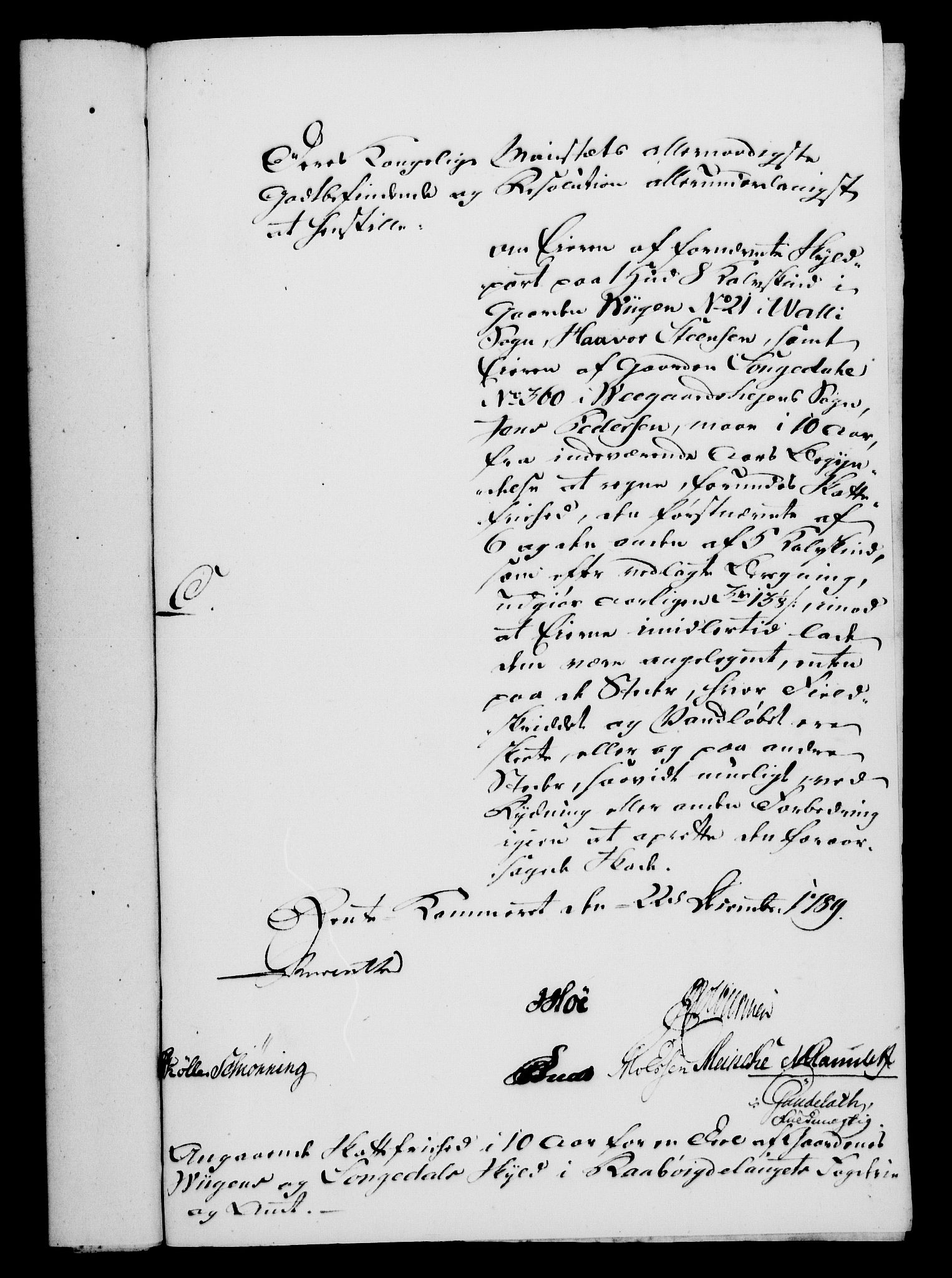 Rentekammeret, Kammerkanselliet, AV/RA-EA-3111/G/Gf/Gfa/L0071: Norsk relasjons- og resolusjonsprotokoll (merket RK 52.71), 1789, p. 561