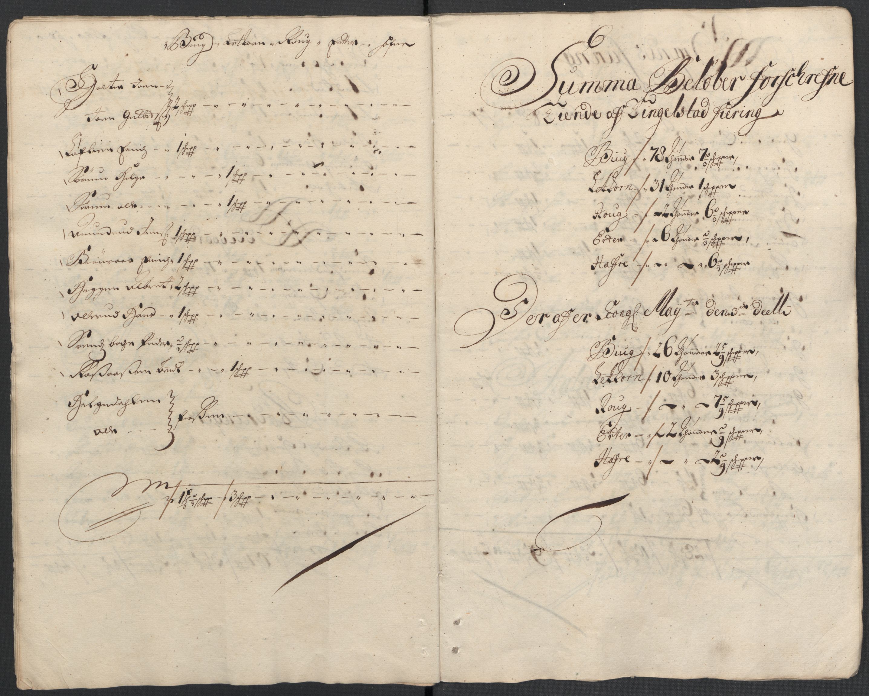 Rentekammeret inntil 1814, Reviderte regnskaper, Fogderegnskap, AV/RA-EA-4092/R18/L1302: Fogderegnskap Hadeland, Toten og Valdres, 1704, p. 24