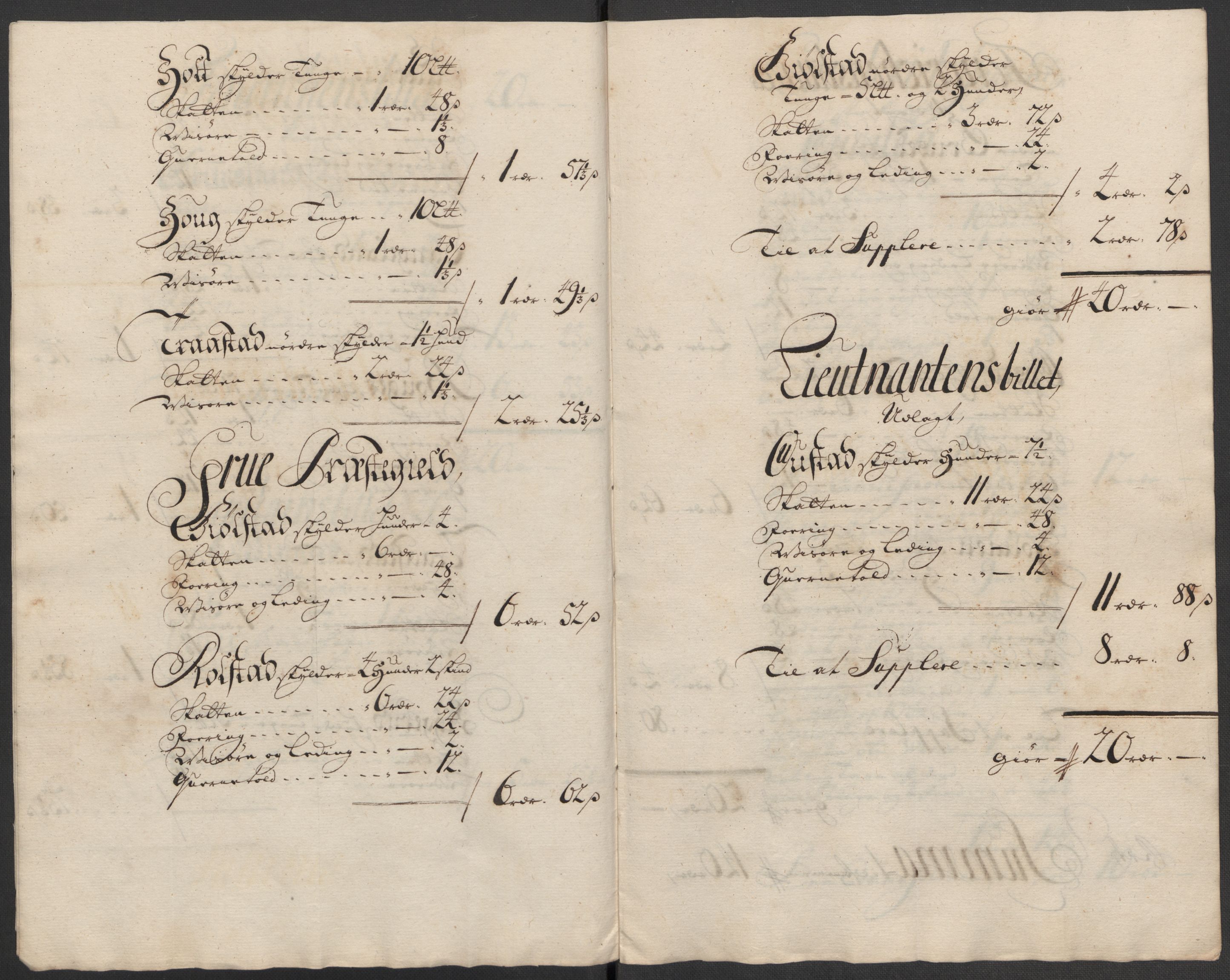 Rentekammeret inntil 1814, Reviderte regnskaper, Fogderegnskap, RA/EA-4092/R13/L0849: Fogderegnskap Solør, Odal og Østerdal, 1712, p. 331
