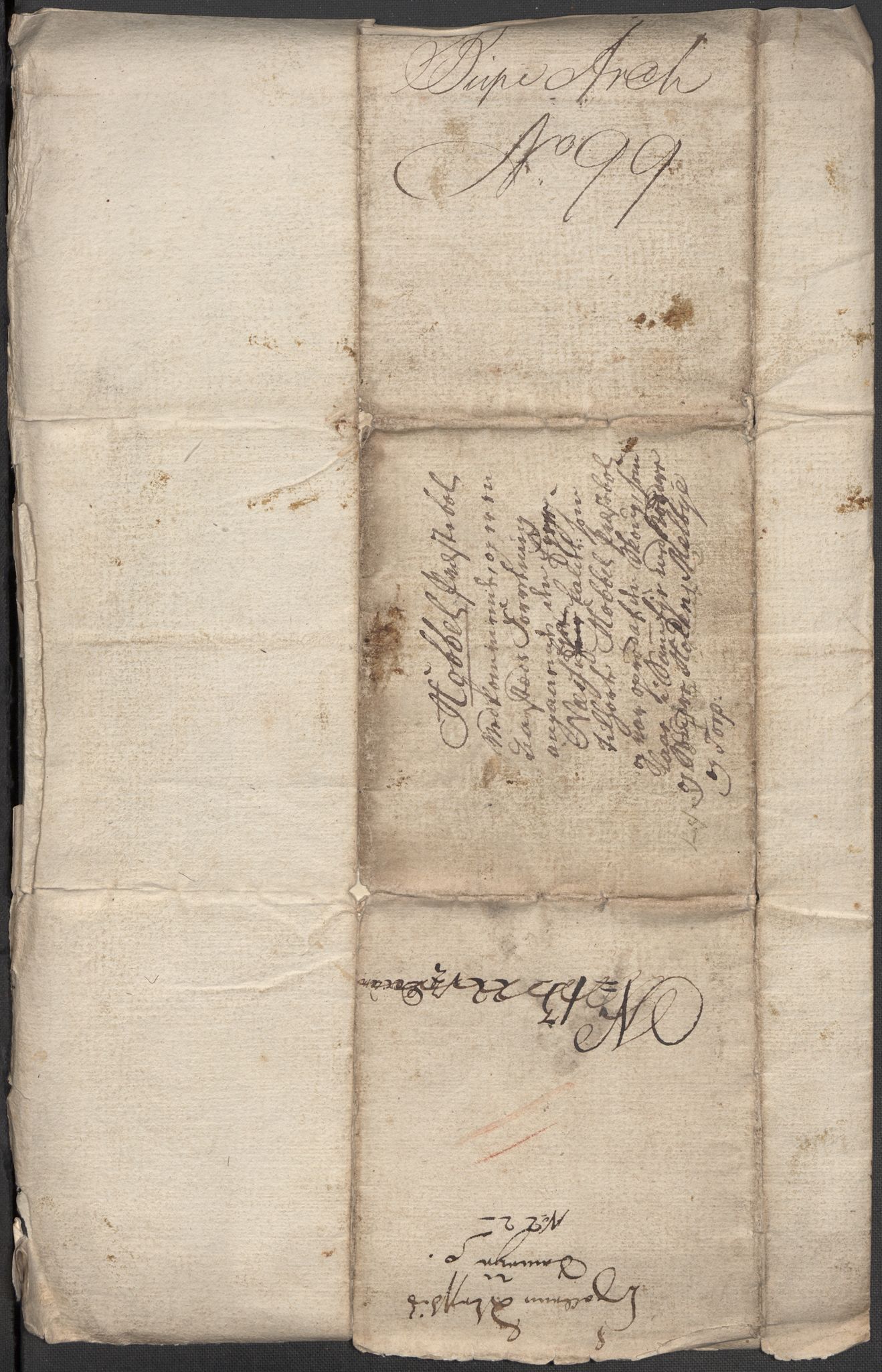 Riksarkivets diplomsamling, AV/RA-EA-5965/F15/L0005: Prestearkiv - Østfold, 1572-1830, p. 125