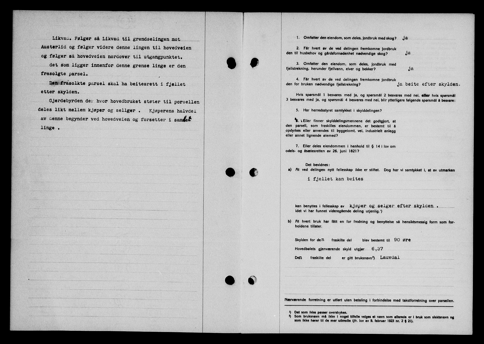 Karmsund sorenskriveri, SAST/A-100311/01/II/IIB/L0066: Mortgage book no. 47A, 1936-1936, Diary no: : 250/1936
