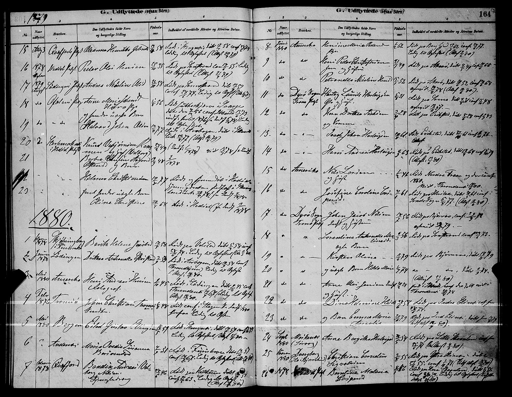 Trondenes sokneprestkontor, AV/SATØ-S-1319/H/Hb/L0010klokker: Parish register (copy) no. 10, 1878-1890, p. 164