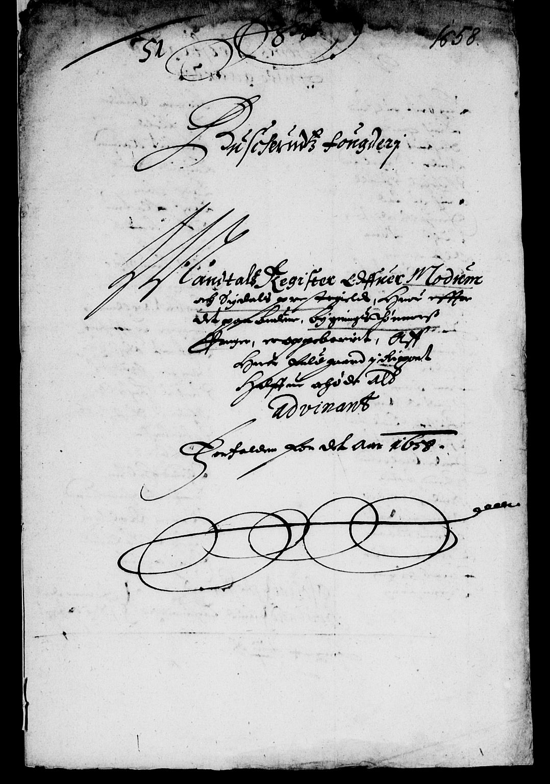 Rentekammeret inntil 1814, Reviderte regnskaper, Lensregnskaper, RA/EA-5023/R/Rb/Rba/L0249: Akershus len, 1658-1659