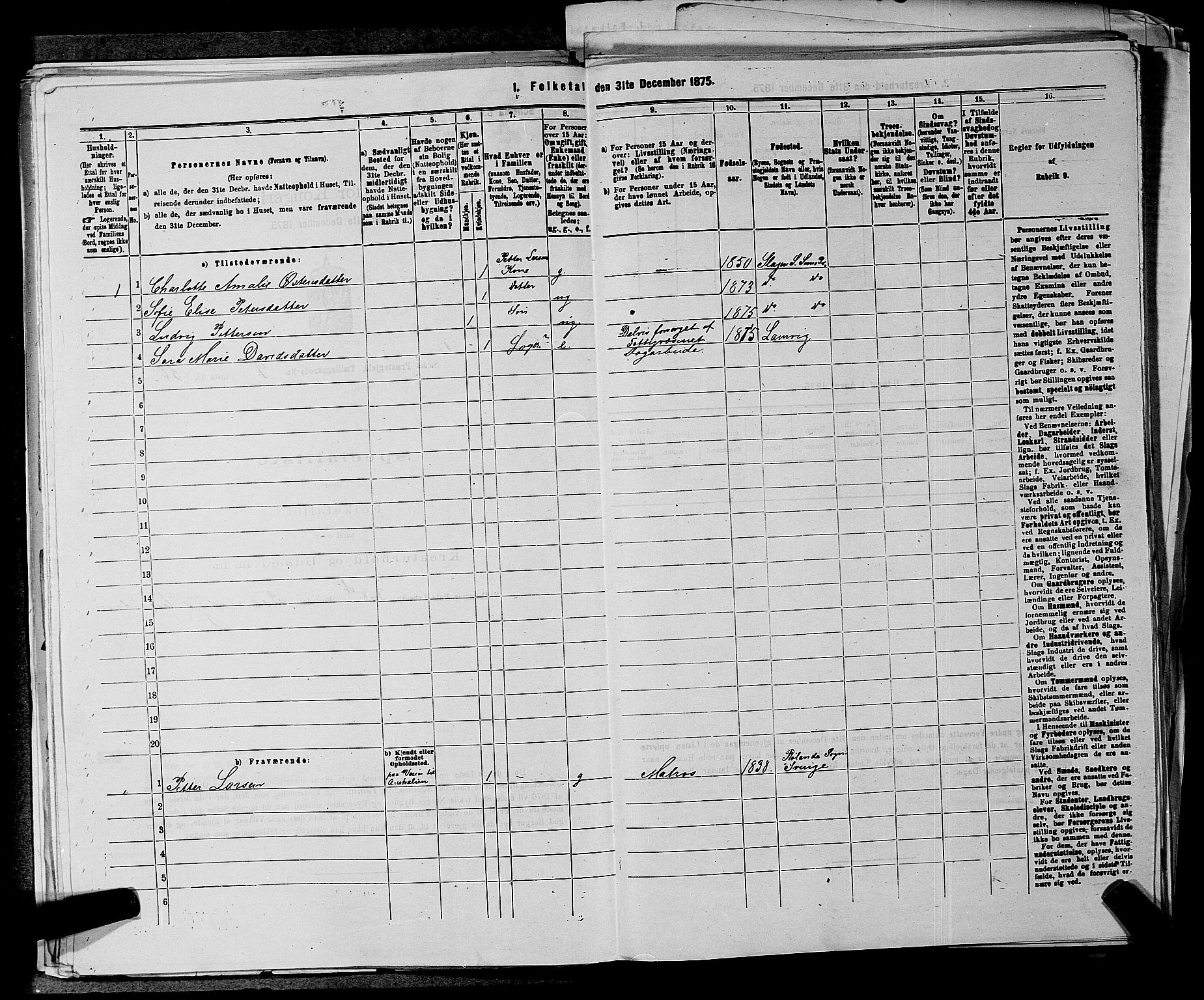 SAKO, 1875 census for 0721P Sem, 1875, p. 1572