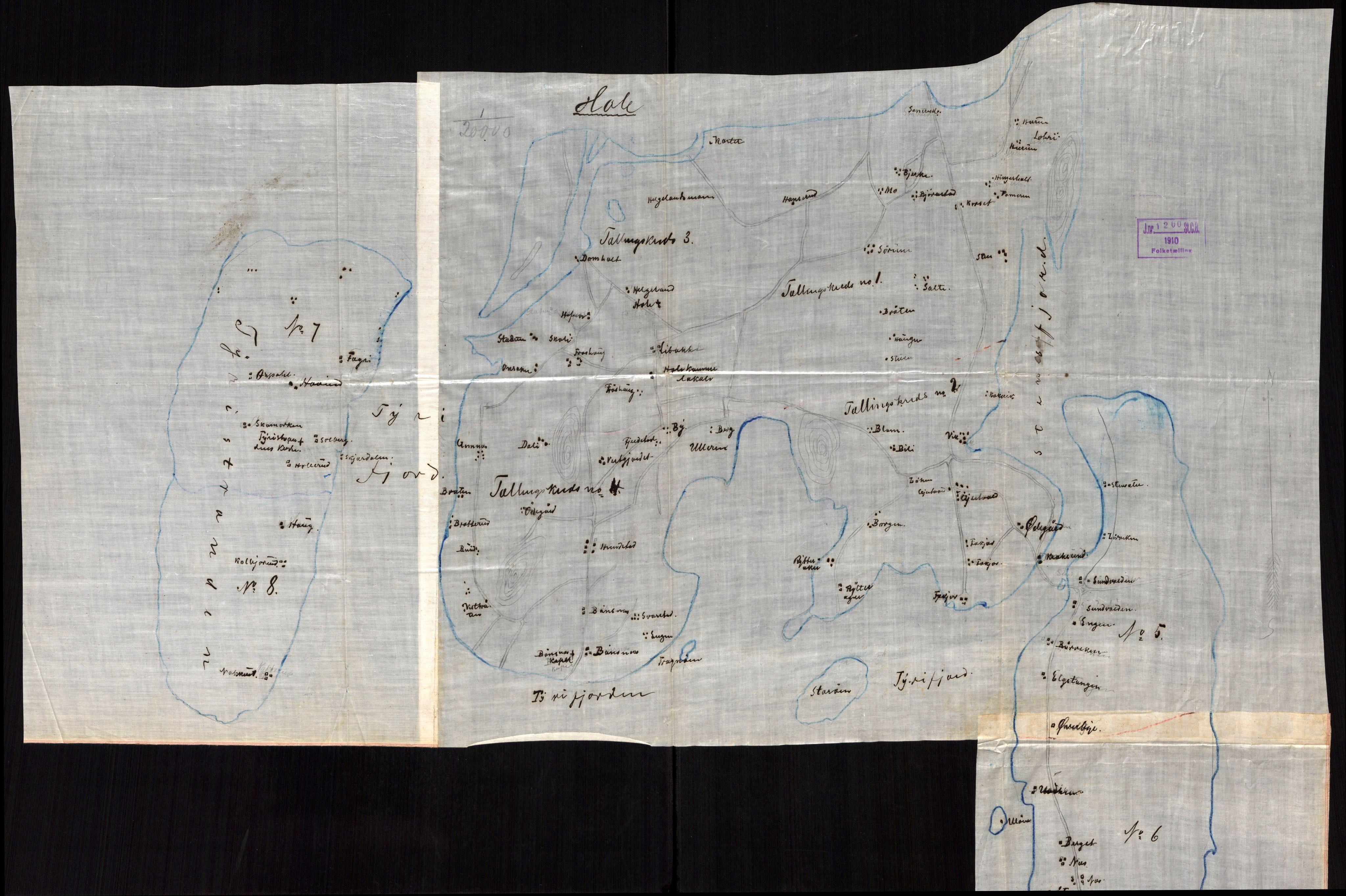 RA, 1910 census for Hole, 1910, p. 30