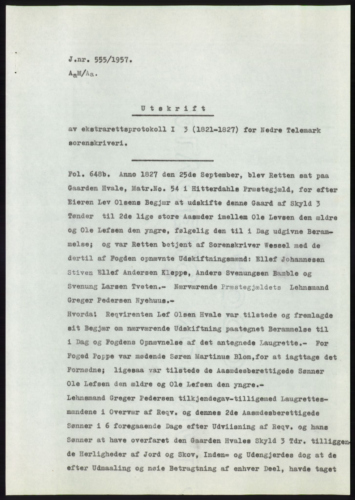 Statsarkivet i Kongsberg, SAKO/A-0001, 1957, p. 217