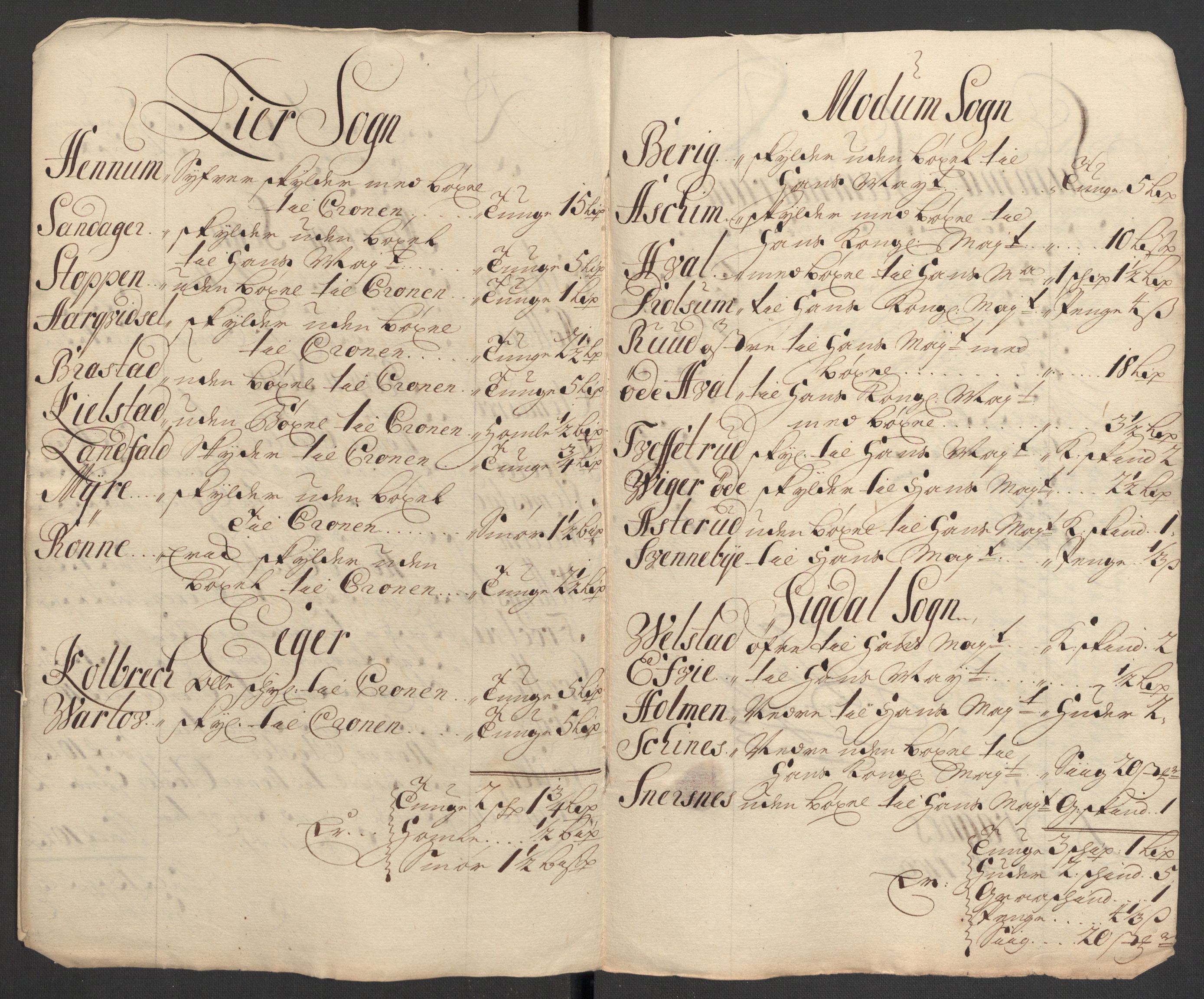 Rentekammeret inntil 1814, Reviderte regnskaper, Fogderegnskap, RA/EA-4092/R31/L1703: Fogderegnskap Hurum, Røyken, Eiker, Lier og Buskerud, 1709, p. 21
