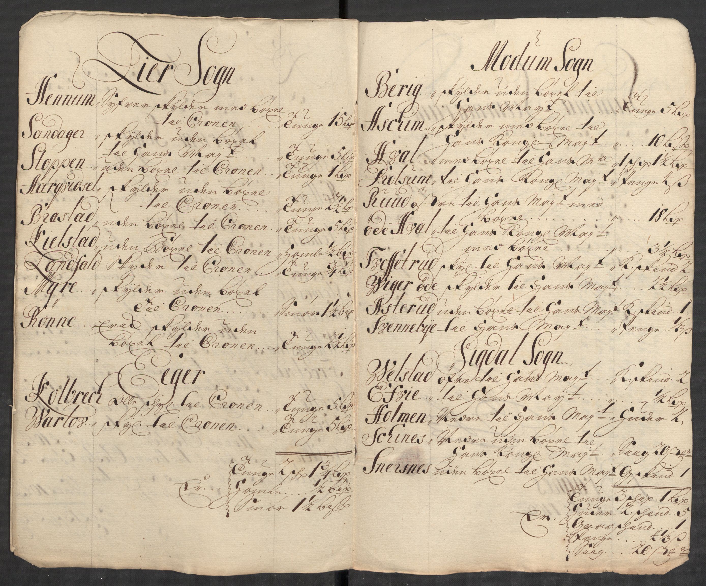 Rentekammeret inntil 1814, Reviderte regnskaper, Fogderegnskap, AV/RA-EA-4092/R31/L1703: Fogderegnskap Hurum, Røyken, Eiker, Lier og Buskerud, 1709, p. 21