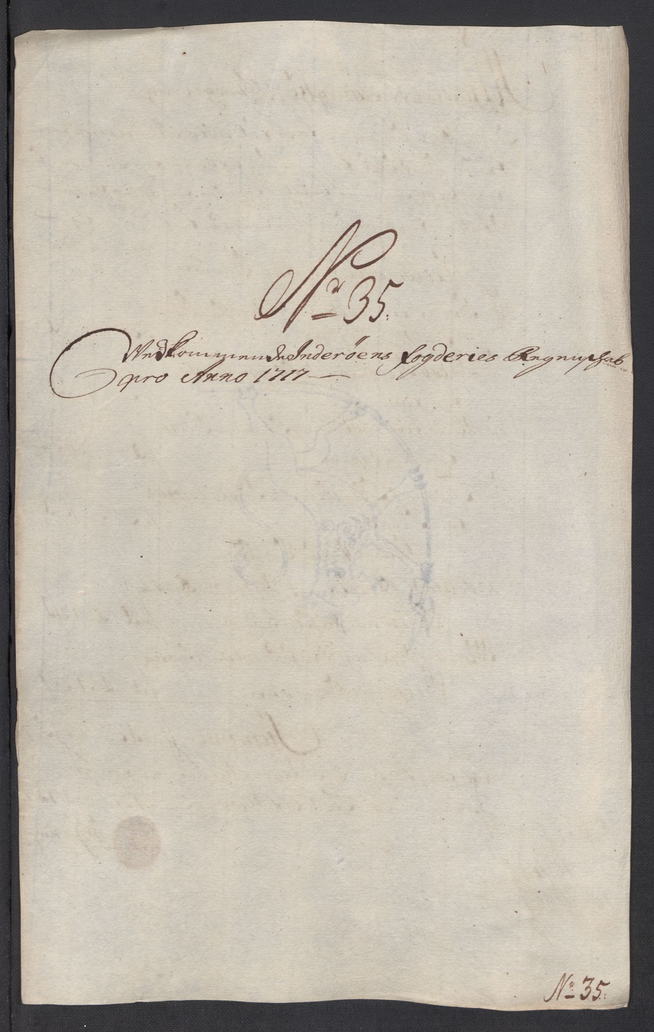 Rentekammeret inntil 1814, Reviderte regnskaper, Fogderegnskap, AV/RA-EA-4092/R63/L4325: Fogderegnskap Inderøy, 1717, p. 275