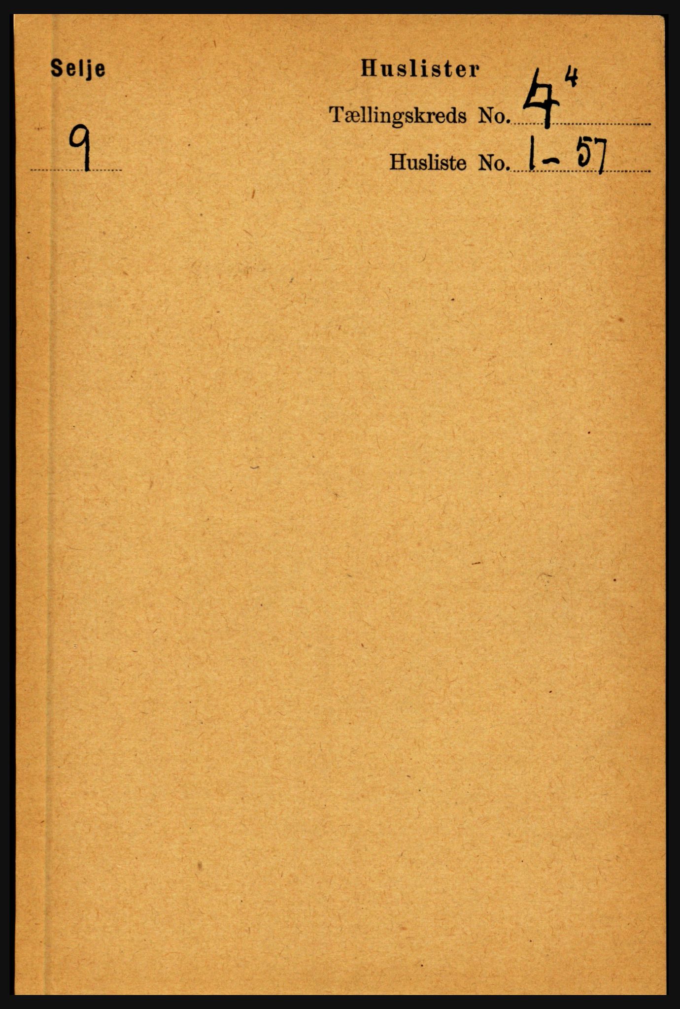 RA, 1891 census for 1441 Selje, 1891, p. 904