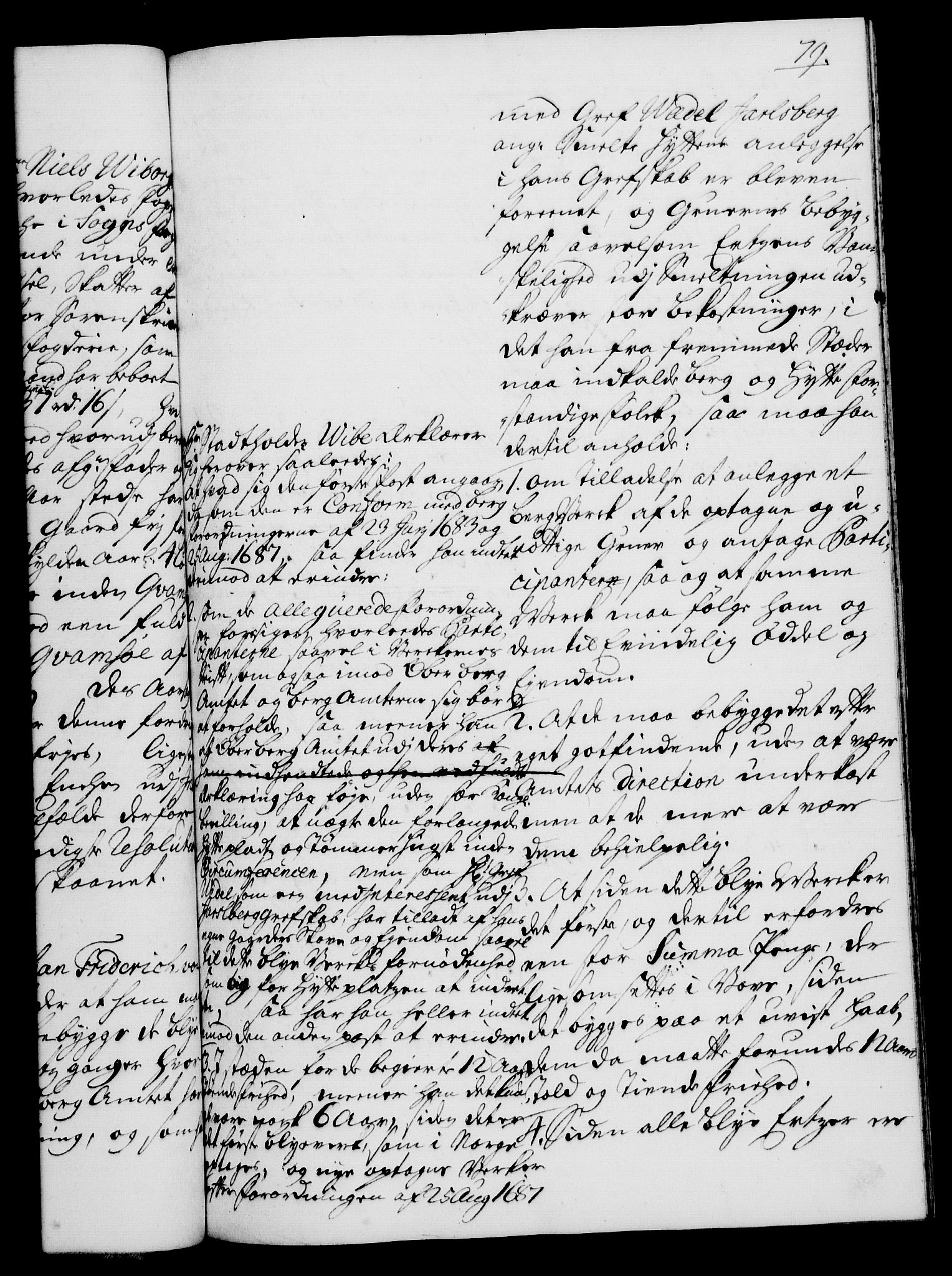 Rentekammeret, Kammerkanselliet, RA/EA-3111/G/Gh/Gha/L0013: Norsk ekstraktmemorialprotokoll (merket RK 53.58), 1731, p. 79