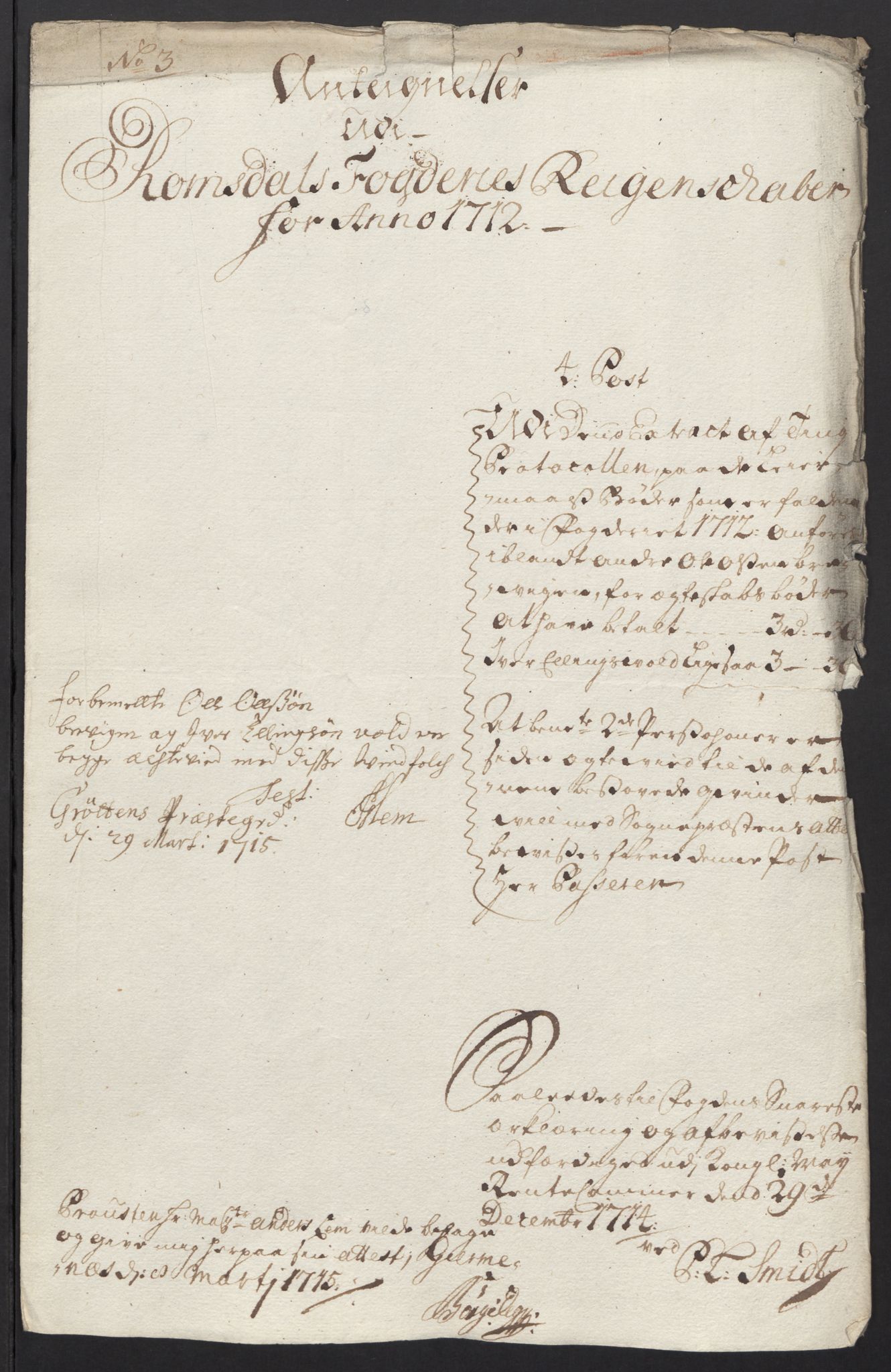 Rentekammeret inntil 1814, Reviderte regnskaper, Fogderegnskap, AV/RA-EA-4092/R55/L3661: Fogderegnskap Romsdal, 1712, p. 259