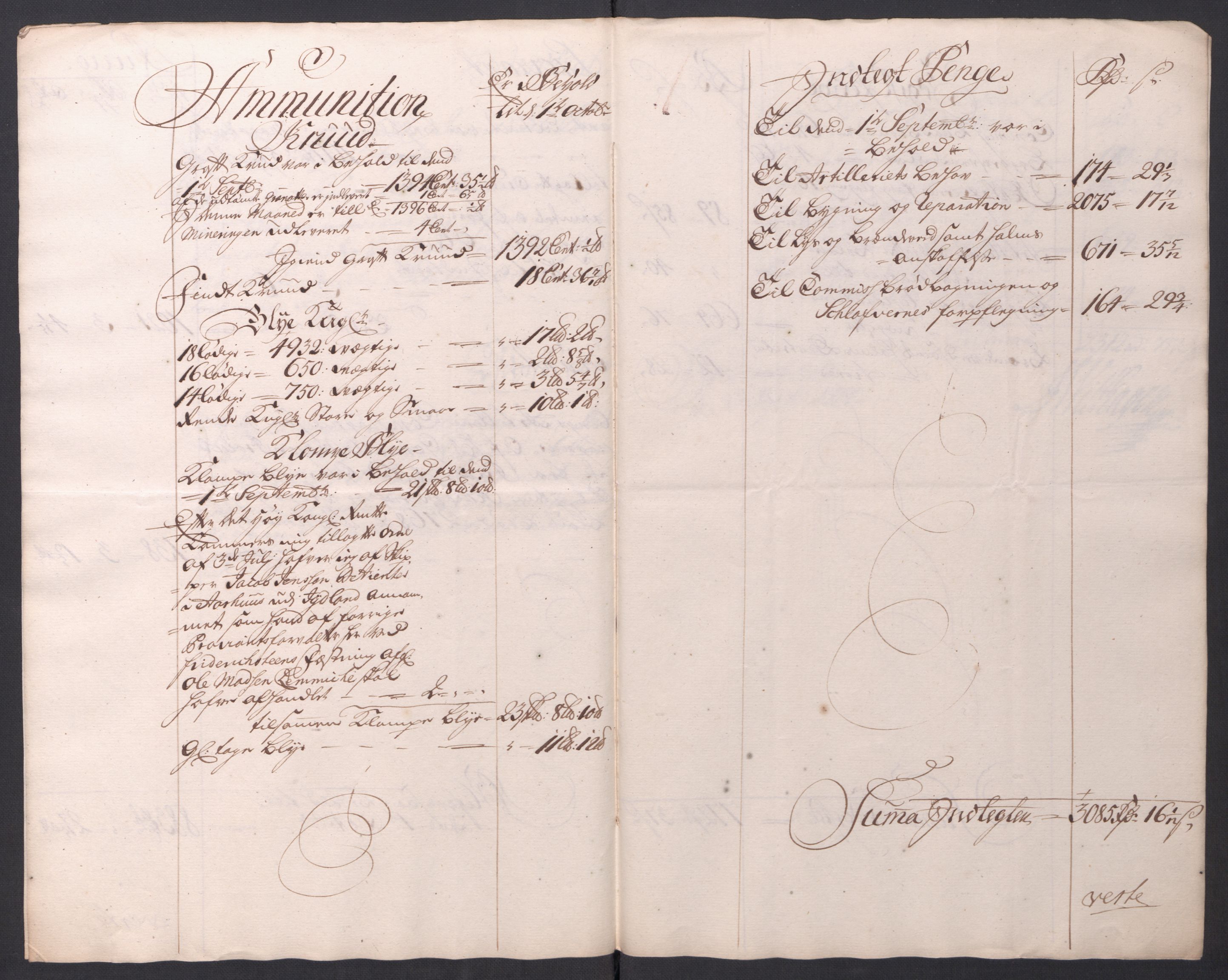 Kommanderende general (KG I) med Det norske krigsdirektorium, AV/RA-EA-5419/D/L0154: Fredriksten festning: Brev, inventarfortegnelser og regnskapsekstrakter, 1730-1739, p. 255