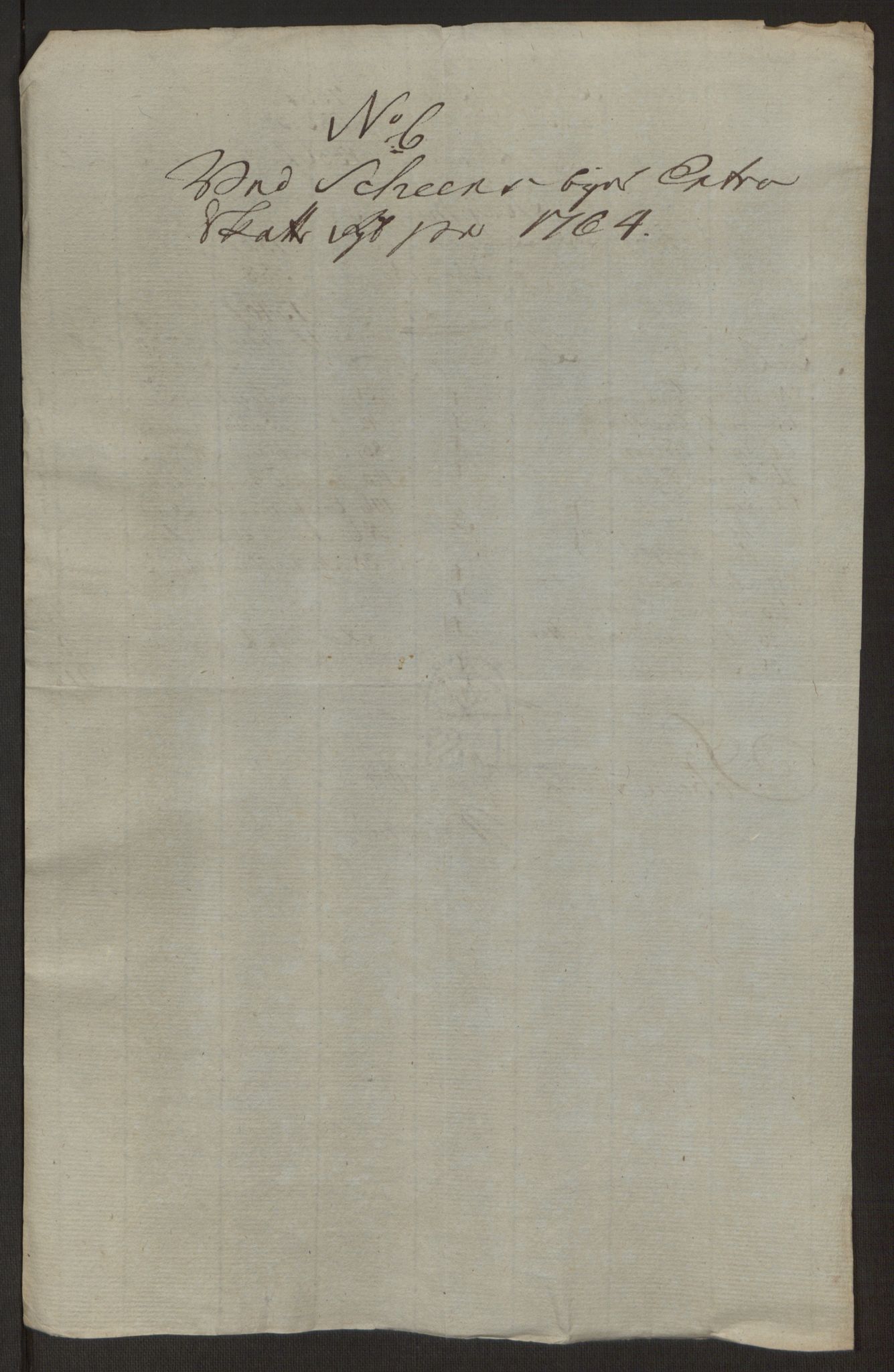 Rentekammeret inntil 1814, Reviderte regnskaper, Byregnskaper, AV/RA-EA-4066/R/Rj/L0198/0001: [J4] Kontribusjonsregnskap / Ekstraskatt, 1762-1768, p. 289