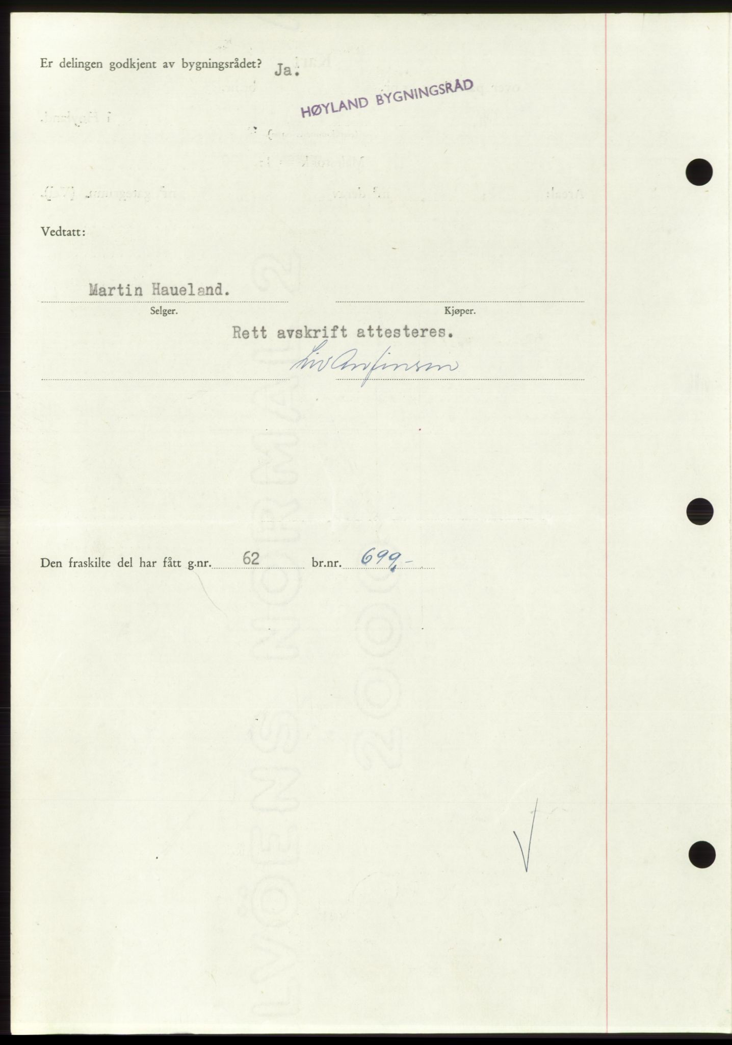 Jæren sorenskriveri, SAST/A-100310/03/G/Gba/L0110: Mortgage book, 1950-1950, Diary no: : 5786/1950