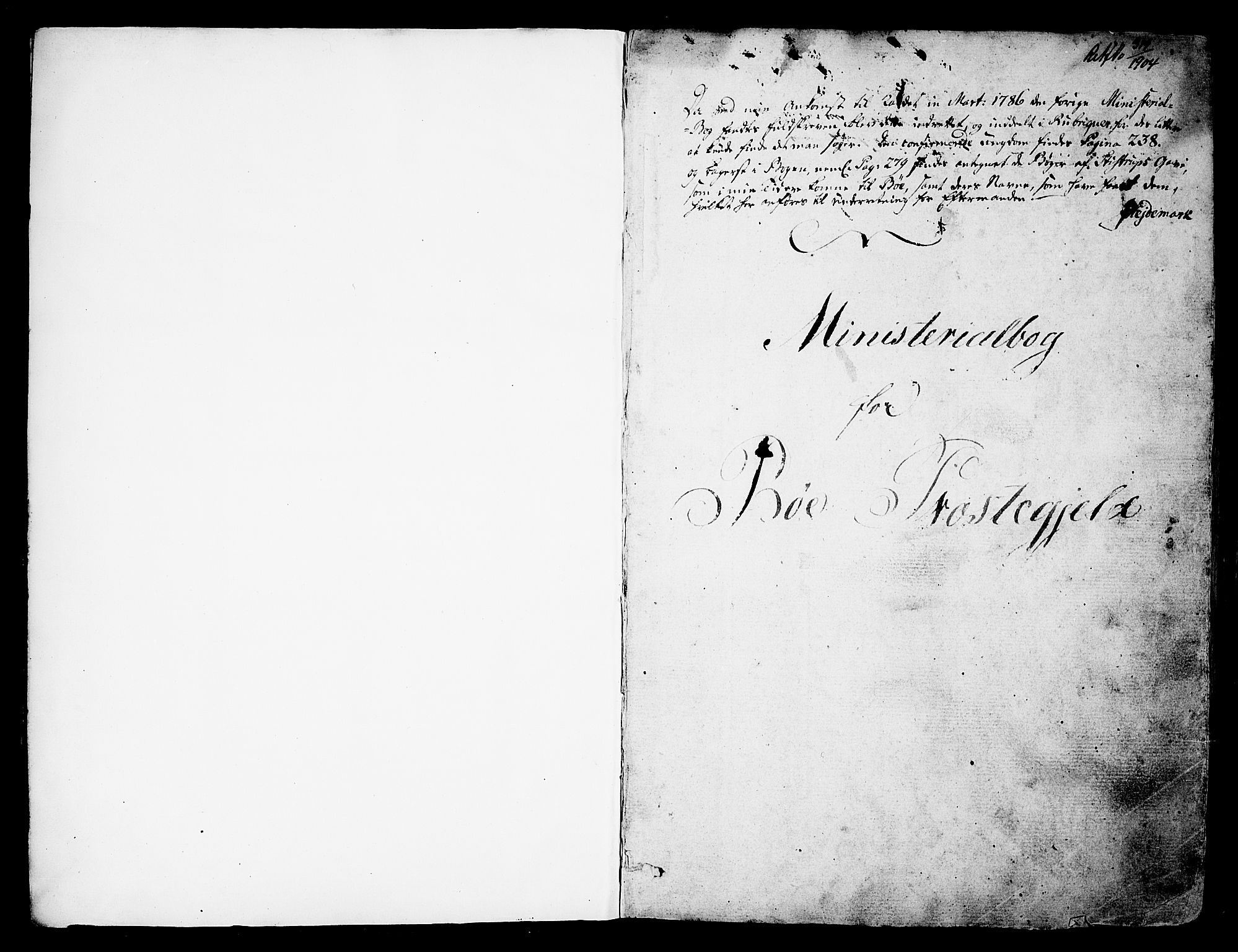 Bø kirkebøker, SAKO/A-257/F/Fa/L0005: Parish register (official) no. 5, 1785-1815