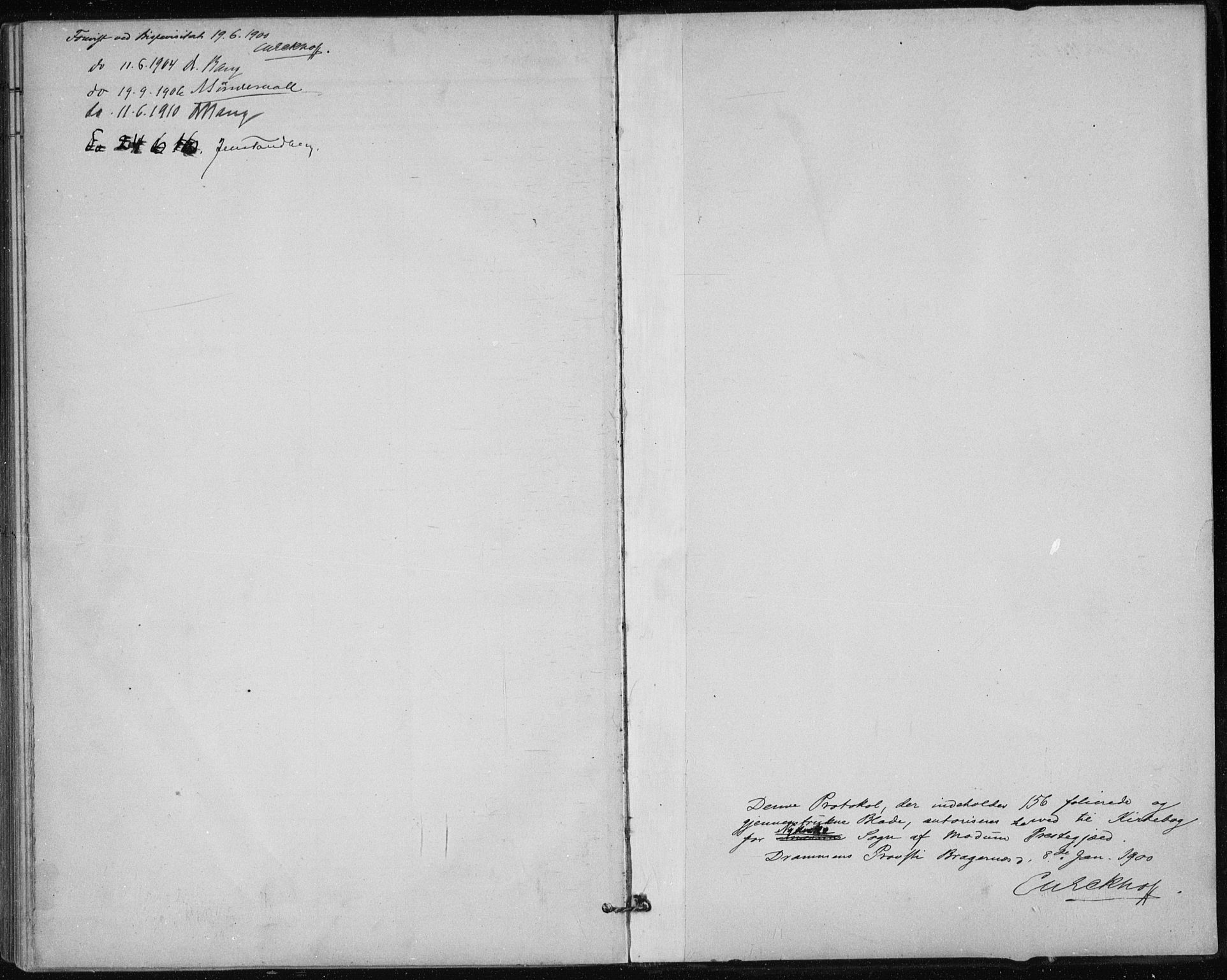 Modum kirkebøker, SAKO/A-234/F/Fa/L0017: Parish register (official) no. 17, 1900-1915