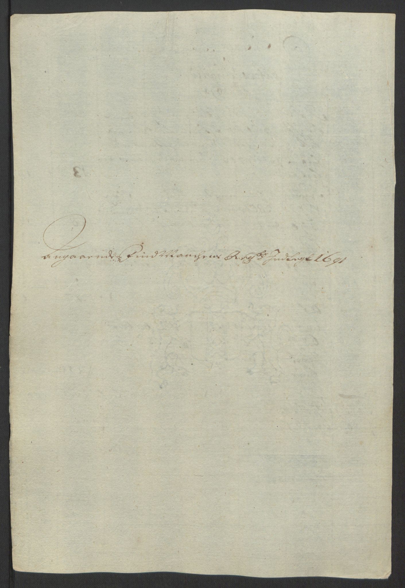 Rentekammeret inntil 1814, Reviderte regnskaper, Fogderegnskap, AV/RA-EA-4092/R69/L4851: Fogderegnskap Finnmark/Vardøhus, 1691-1700, p. 71